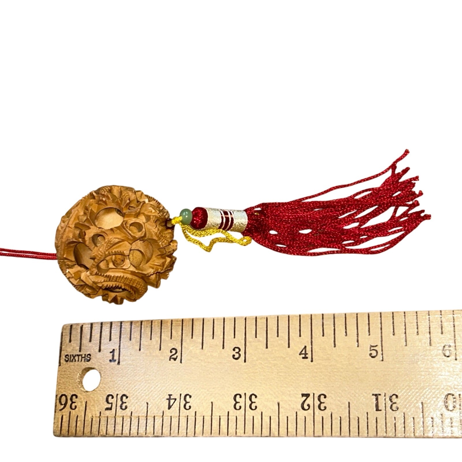 Vintage Chinese Devil’s Work Puzzle Ball Multi-Sphere Carving ornament