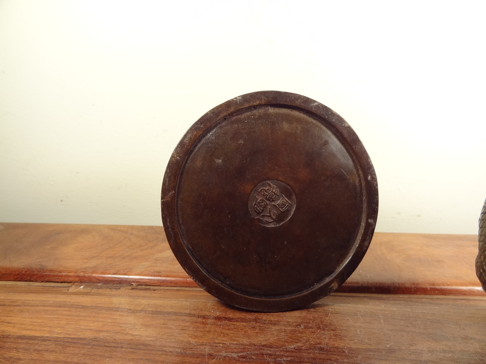 Old Bronze Incense Burner – Dragon Design