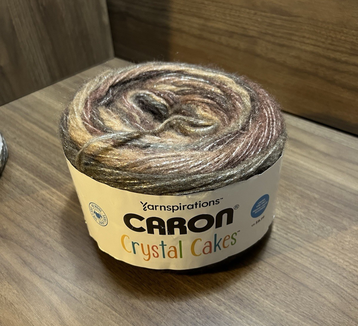 Caron CRYSTAL CAKES Yarn Acrylic/Polyester/Nylon 8.5oz/ 634yds