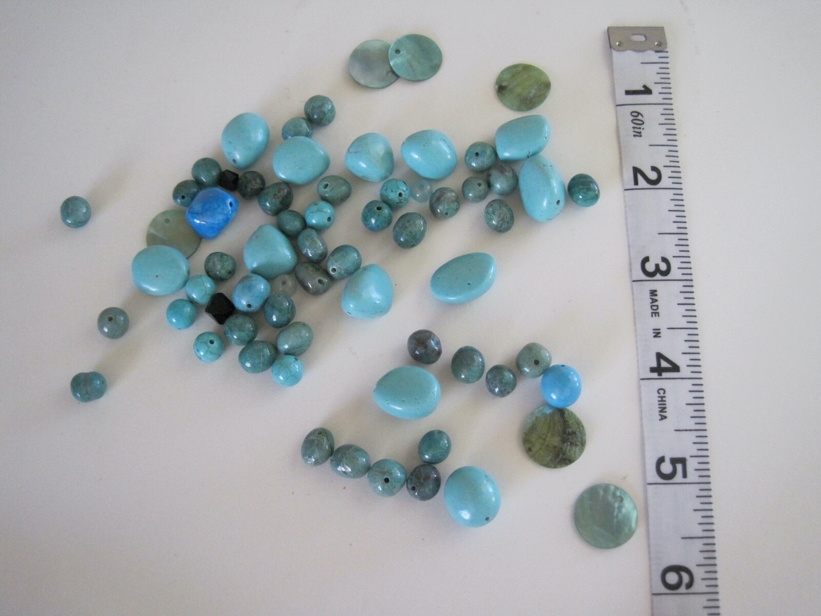 Turquoise Beads & Other Discs Beads