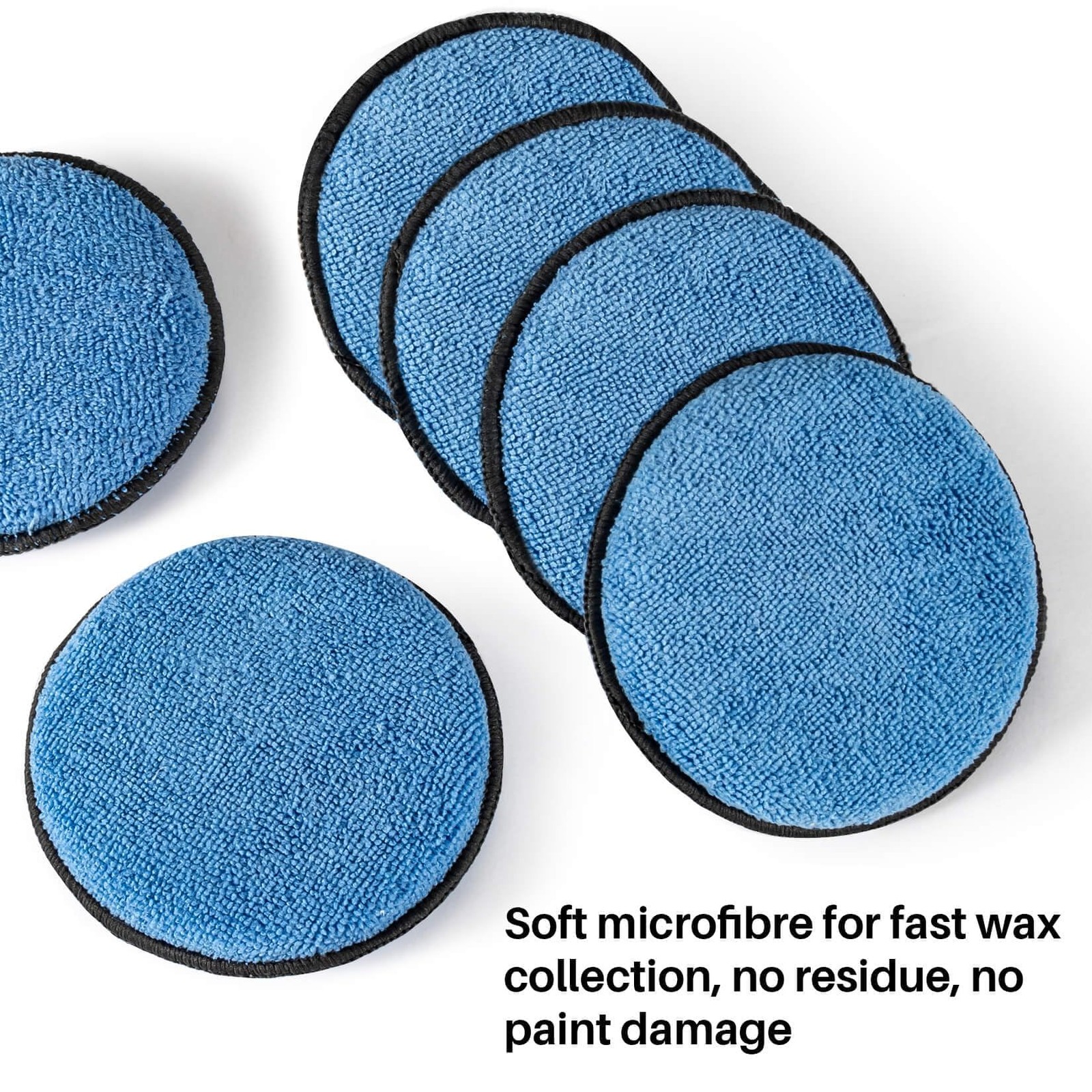 Sukh 12 Pack Microfiber Foam Car Wax Applicator Pad – Foam Applicator Pads Detai
