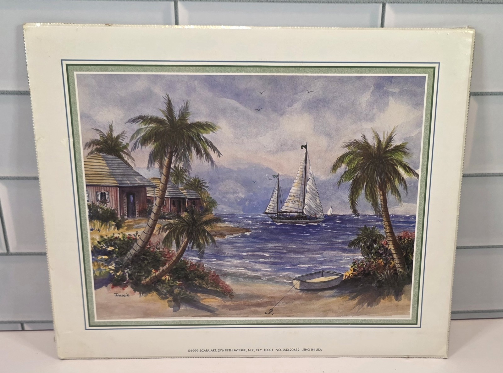 VTG Lot of 5 1999-2004 Unframed Waterscape SCAFA ART SEALED Lithographs NY, NY