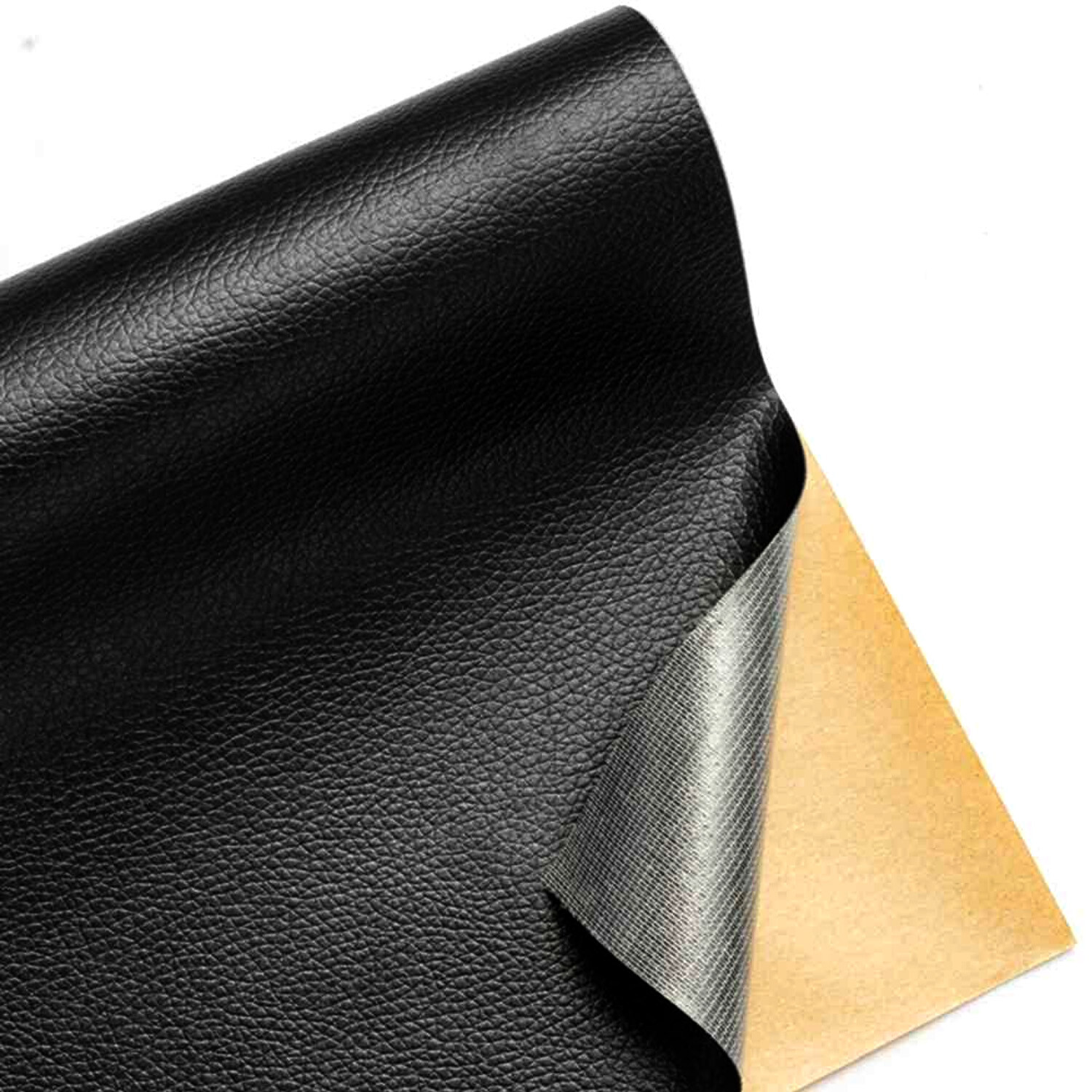 Self Adhesive Vinyl Faux Leather Fabric Repair Patch Kit for Car seat Sofas