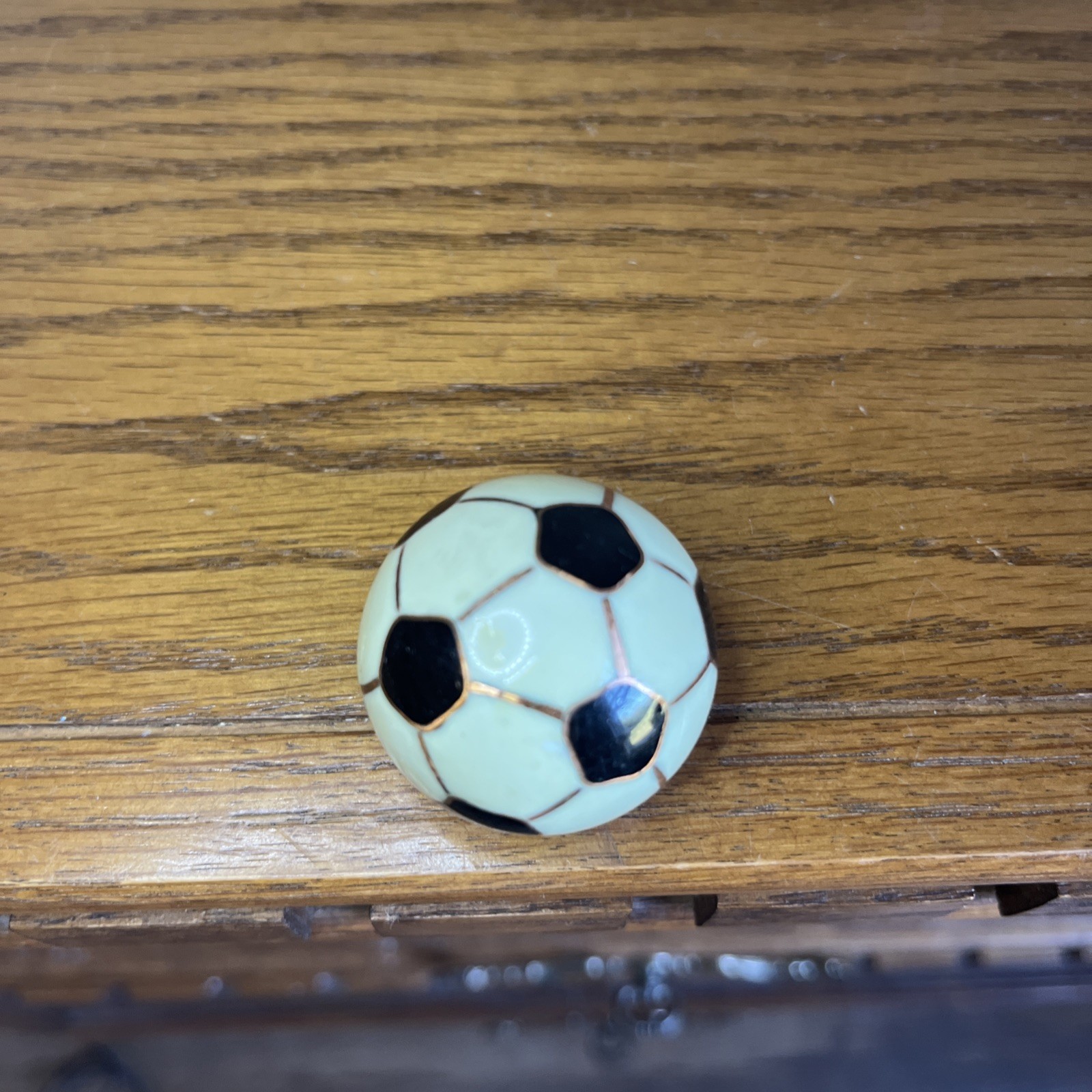 Vintage Shouxing Baoding Iron Ball Direction Medicine Chime Soccer Ball