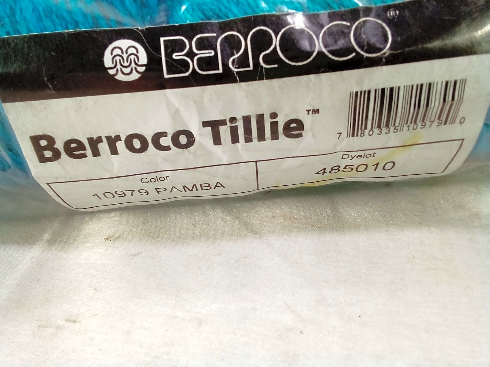 Berroco Tillie Pamba 10979 Pima Cotton & Cupro Yarn, Lot of 5 Skeins