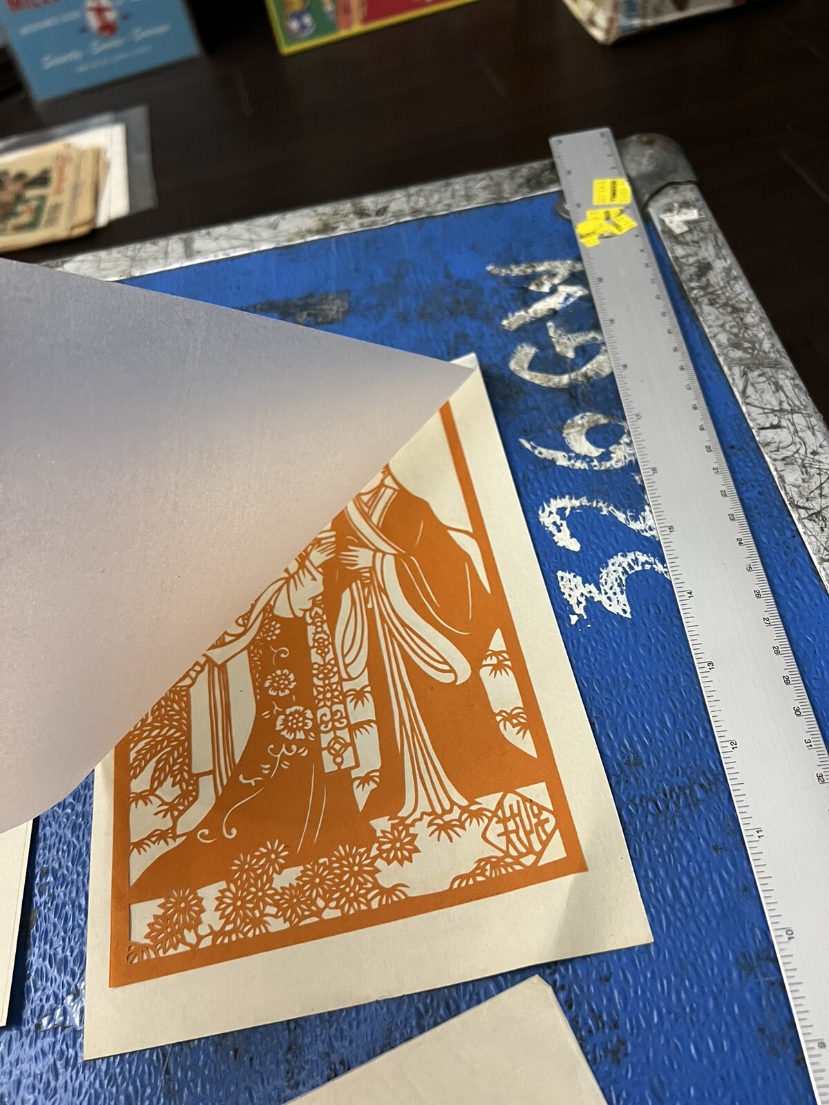 Chinese Folk Art Traditional Chinese Paper Cuts 1950s