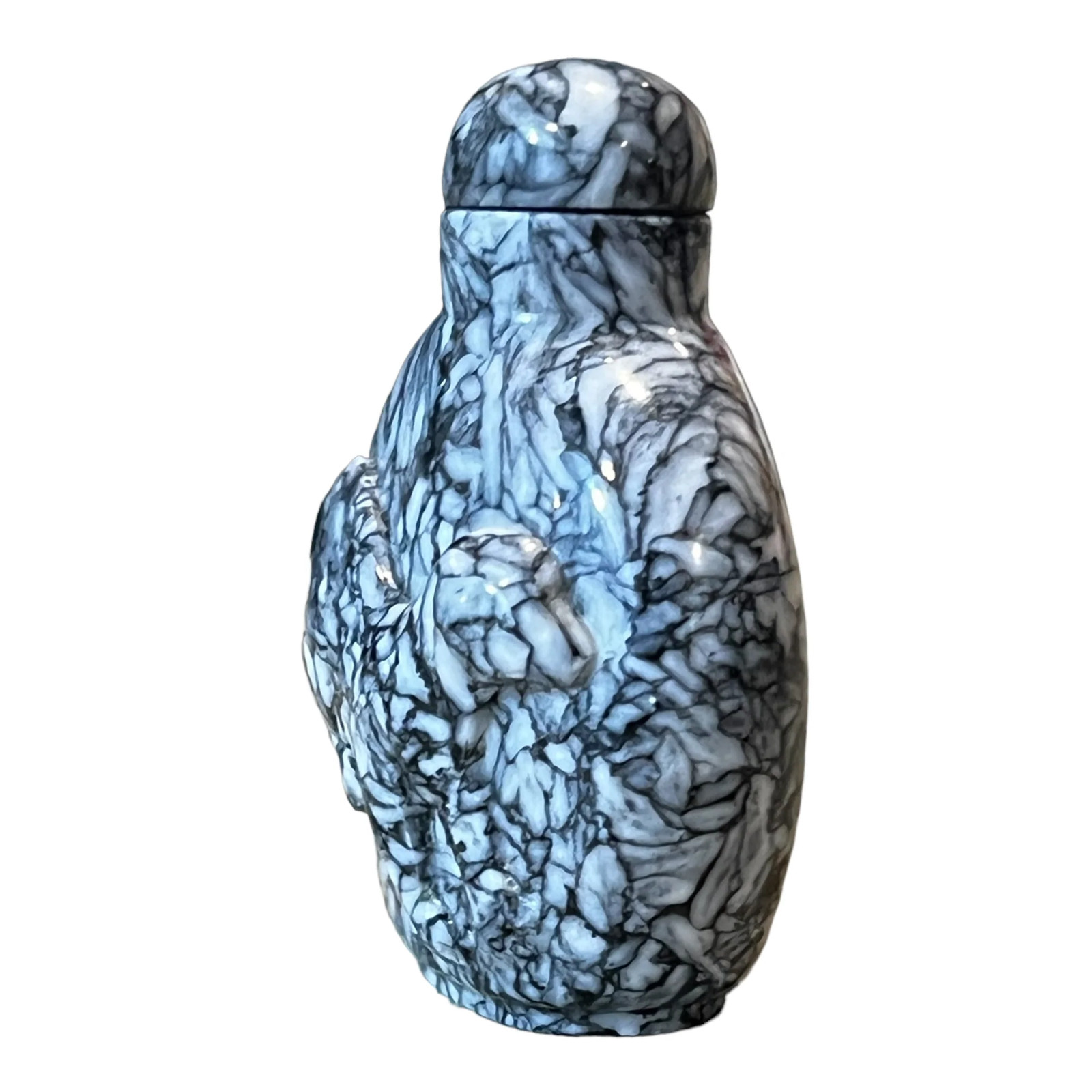 Picasso Stone Snuff Bottle