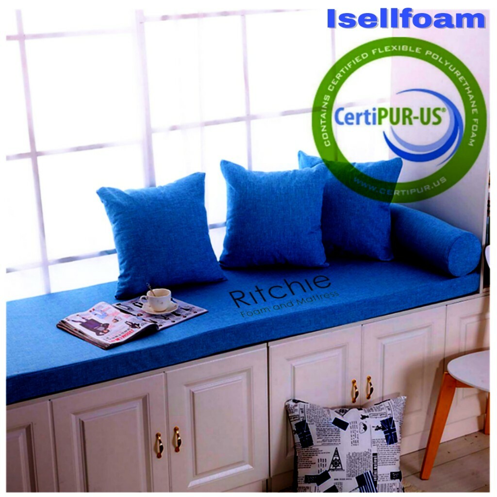 FOAM SEAT CUSHION (MEDIUM FIRM) 3″x24″x80″ 36ILD UPHOLSTERY FOAM SHEET