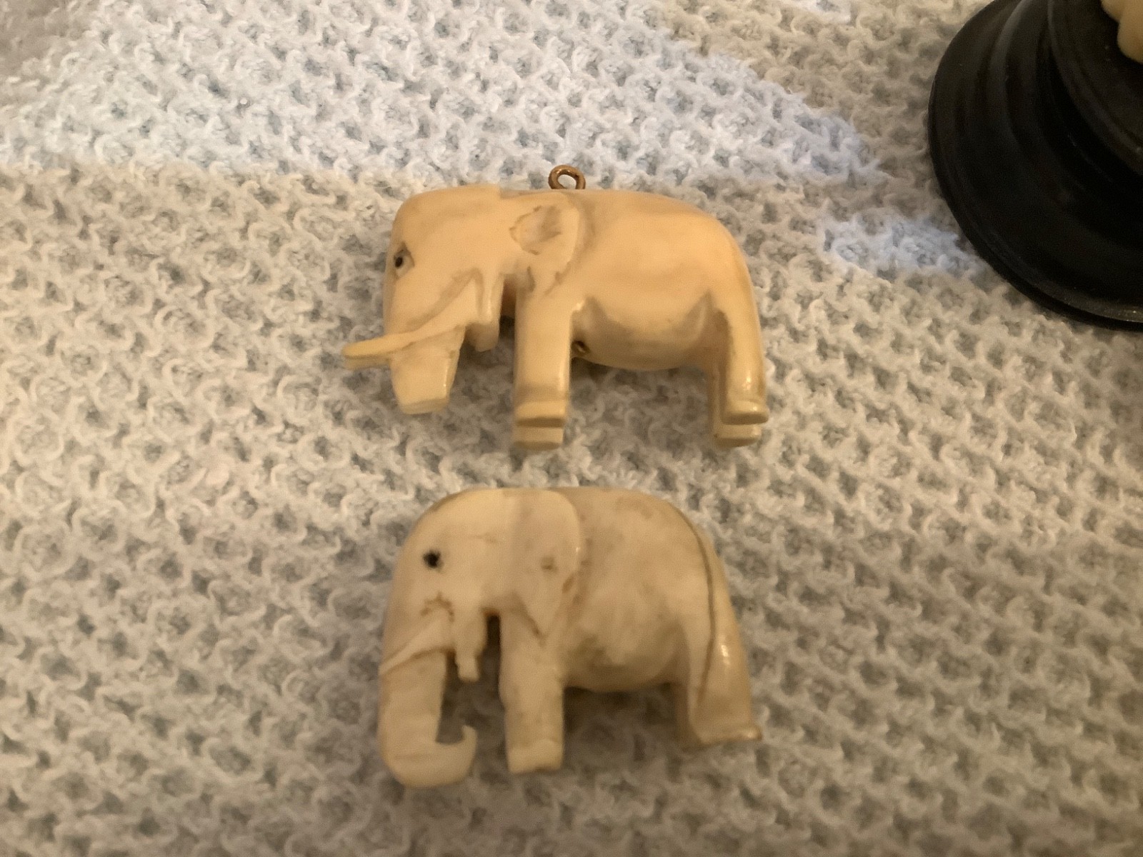 6 Chinese Carved Layered Dragon Magic Puzzle Balls Elephants Pendant Lot