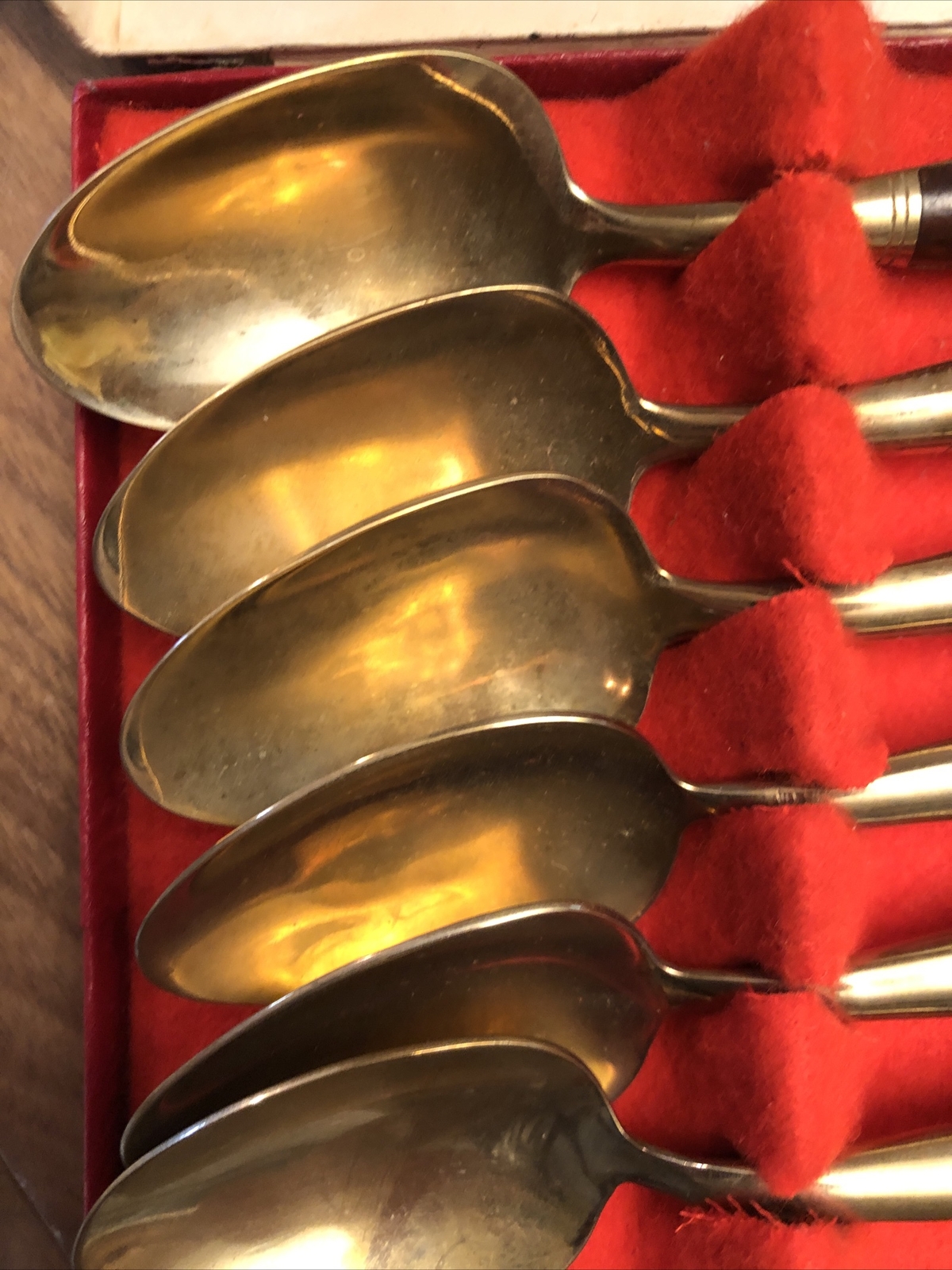 James bronzewares 6 spoon set J.Thailand in original box