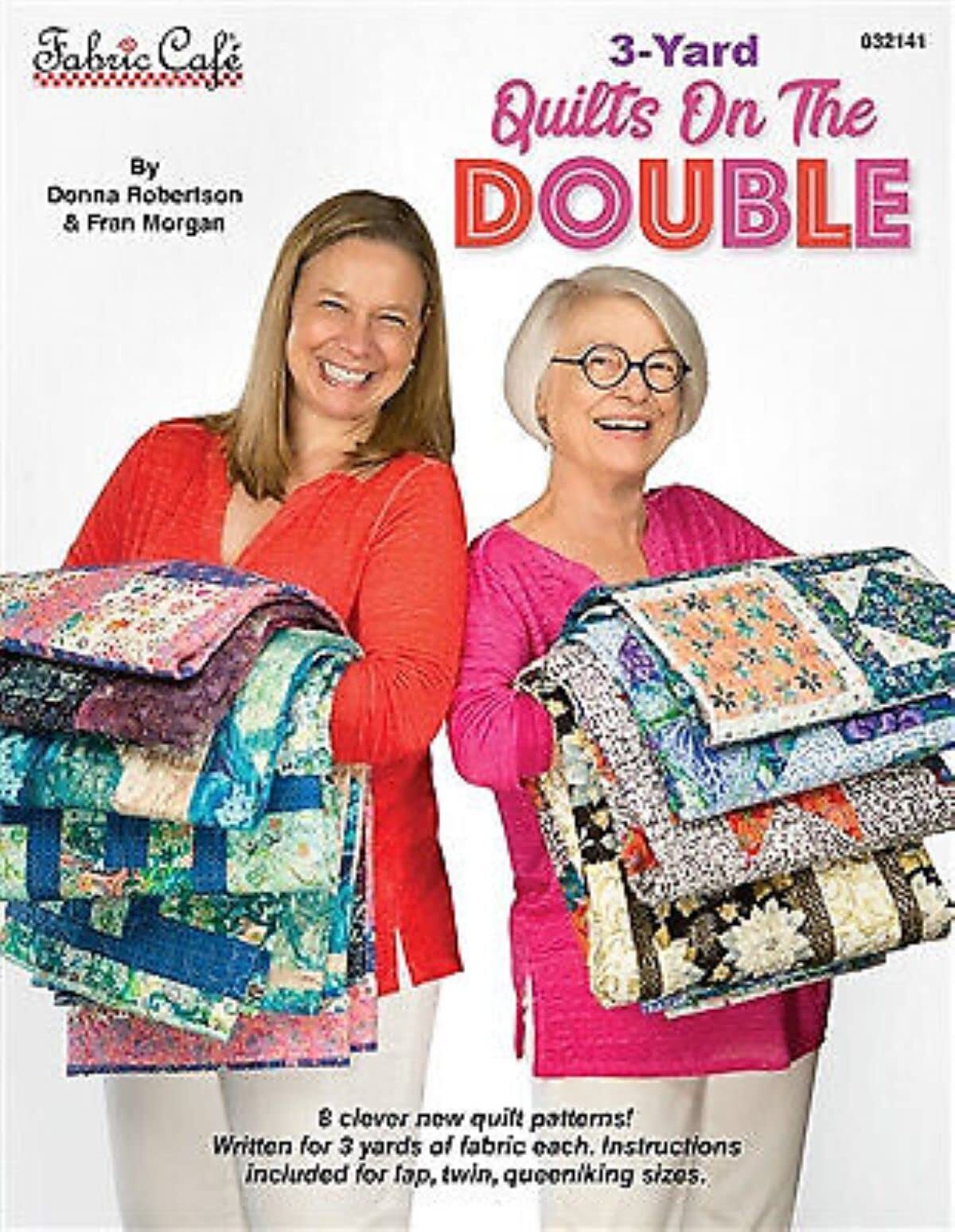 8 Quilt Patterns to Create 3 Yard Quilts Fabric Not Included Enlargement Guide