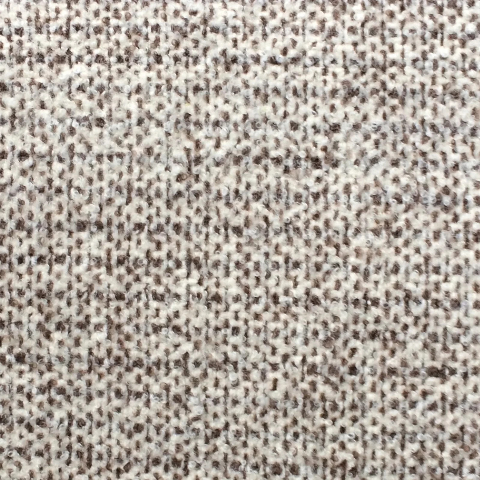 Rosemary Hallgarten Soft Alpaca Boucle Uphol Fabric- Foam / Heather 1.05 yds
