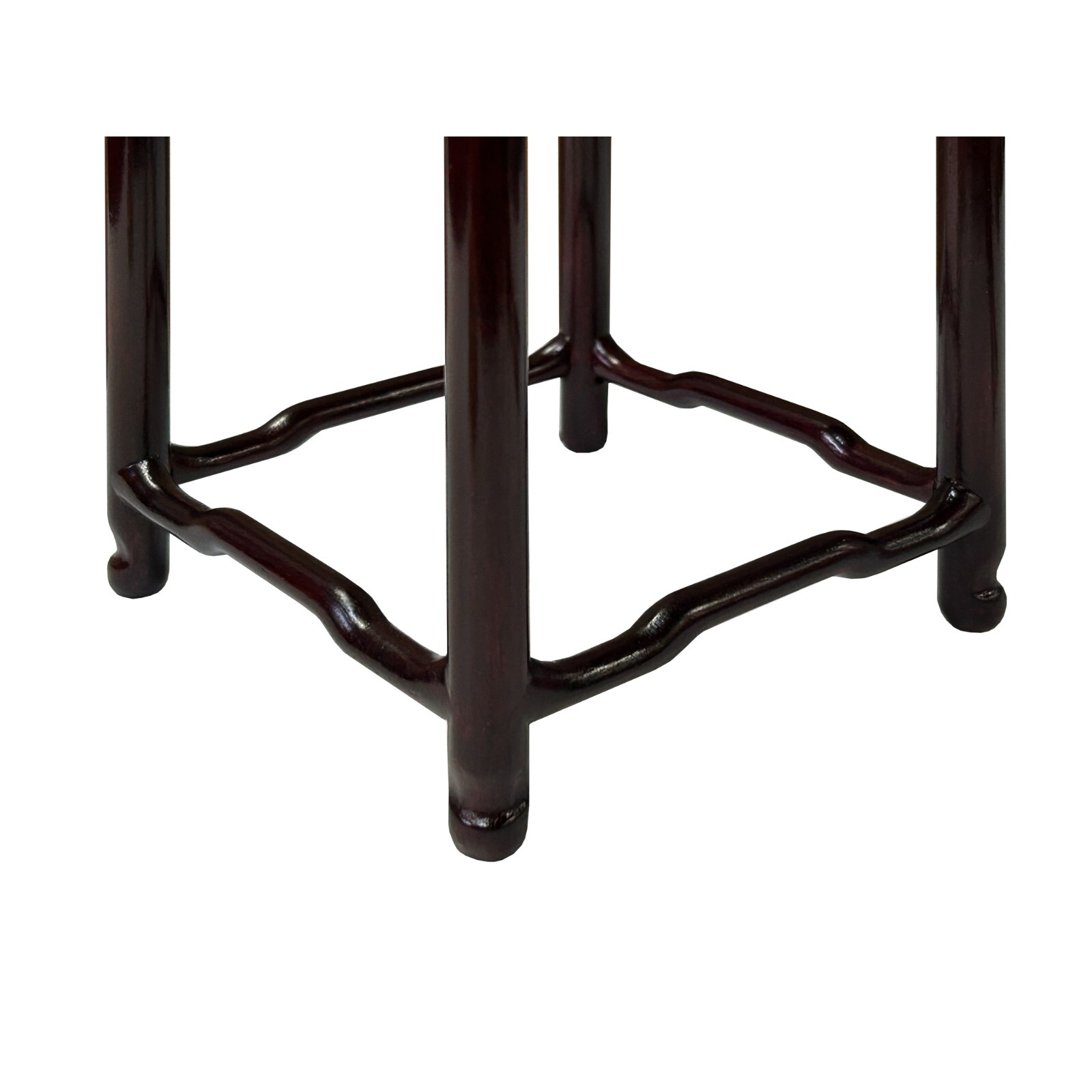 3.25″ Reddish Brown Square Slim Legs Tall Wood Display Stand Easel ws4288C