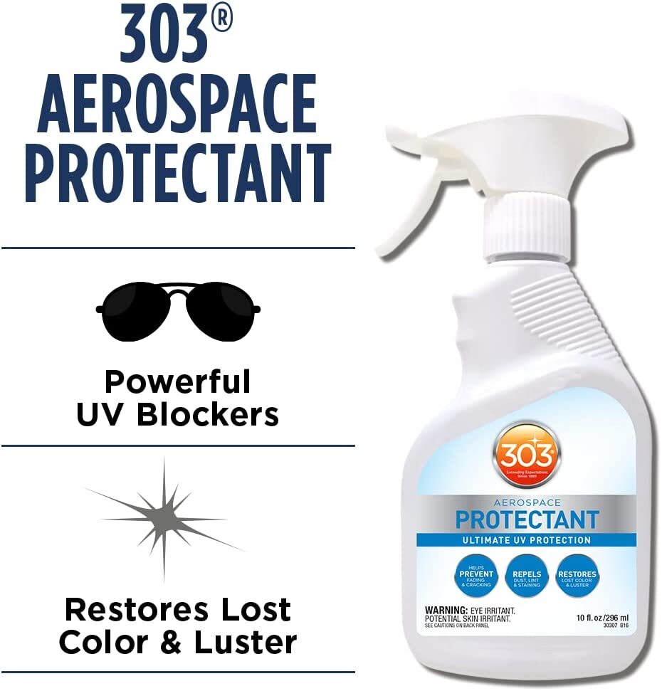 303 Aerospace Protectant Spray for Vinyl Plastic Rubber Fiberglass Leather UV ✅✅