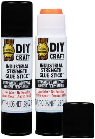 Aleene’s DIY Craft Industrial-Strength Glue Sticks, Permanent Bond for Easy Repa