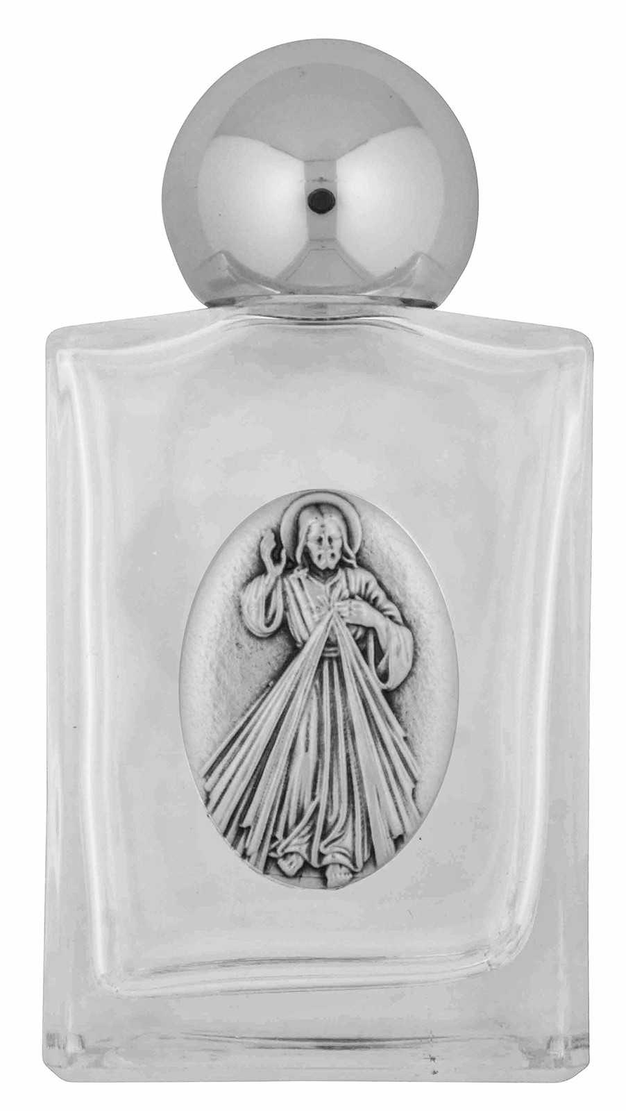 Venerare Glass Holy Water Bottle (Divine Mercy)