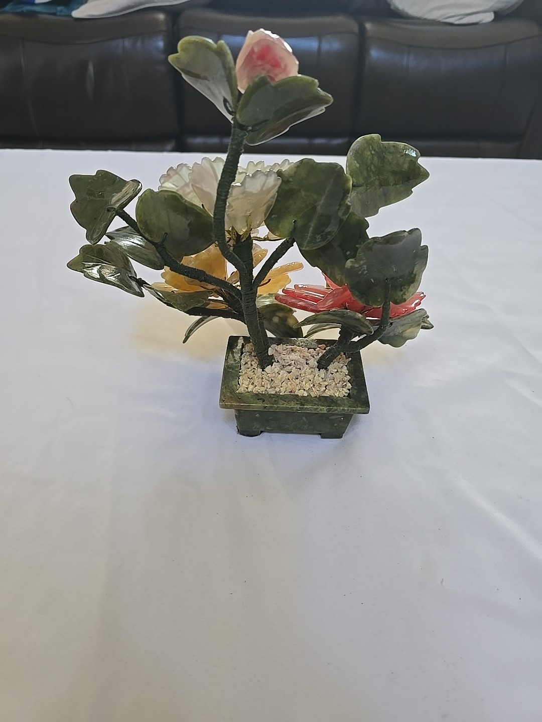YUAN FENG JADE Oriental Bonzai Tree 6×8 Inch
