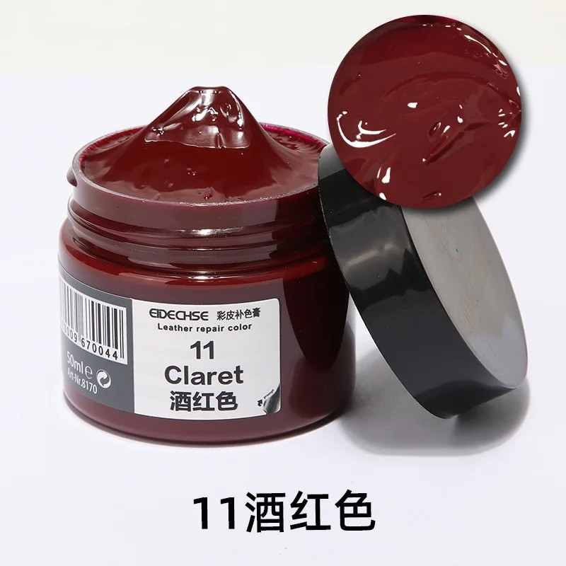 50ml Car Leather Repair Gel Kit Color Repair Home Car Seat Leather Dye Repair Re