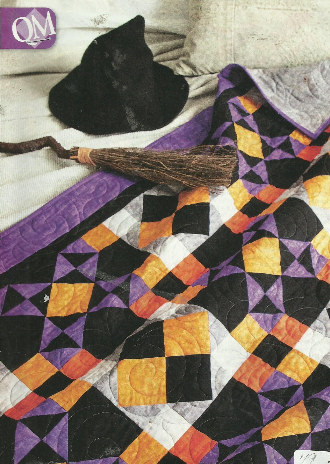 H0079 WICKED WITCH QUILT PATTERN/INSTRUCTIONS