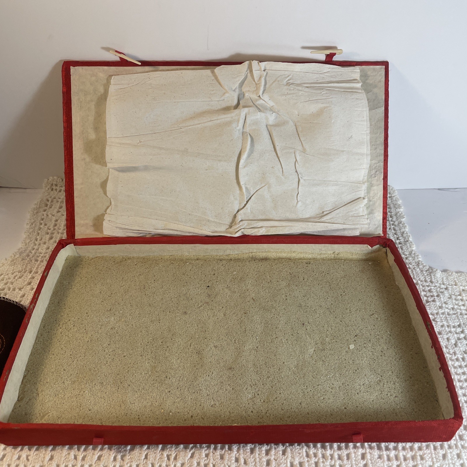 Vintage Chinese Jade Health Pillow w/ Wooden Box | Healing Neck Rest Oriental