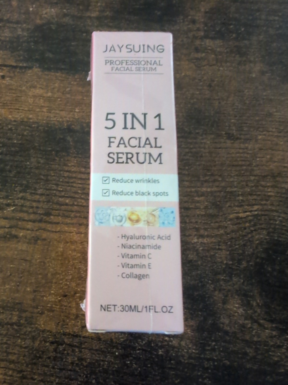 5 in 1 Face Serum, Moisturizes Skin Firming Lightening Acne Spots Beautiful Skin