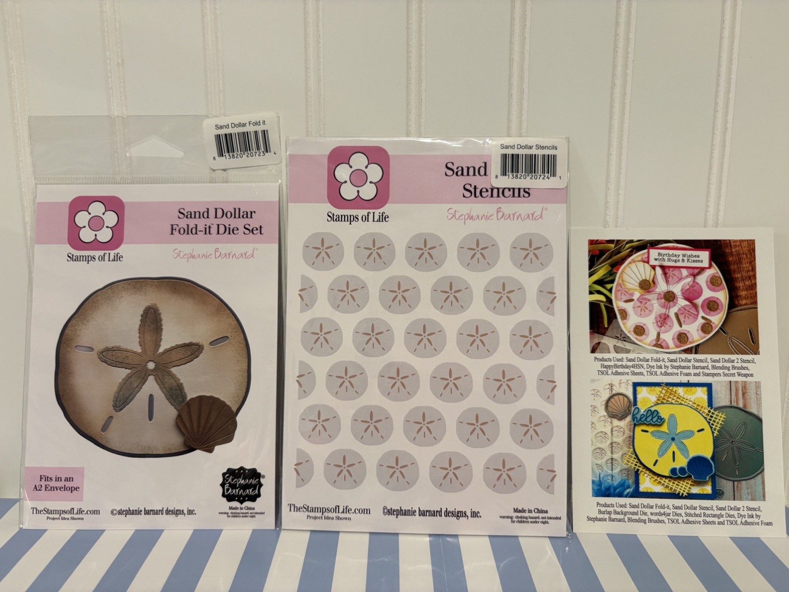 Stamps Of Life Sand Dollar Fold-It Club Die Set