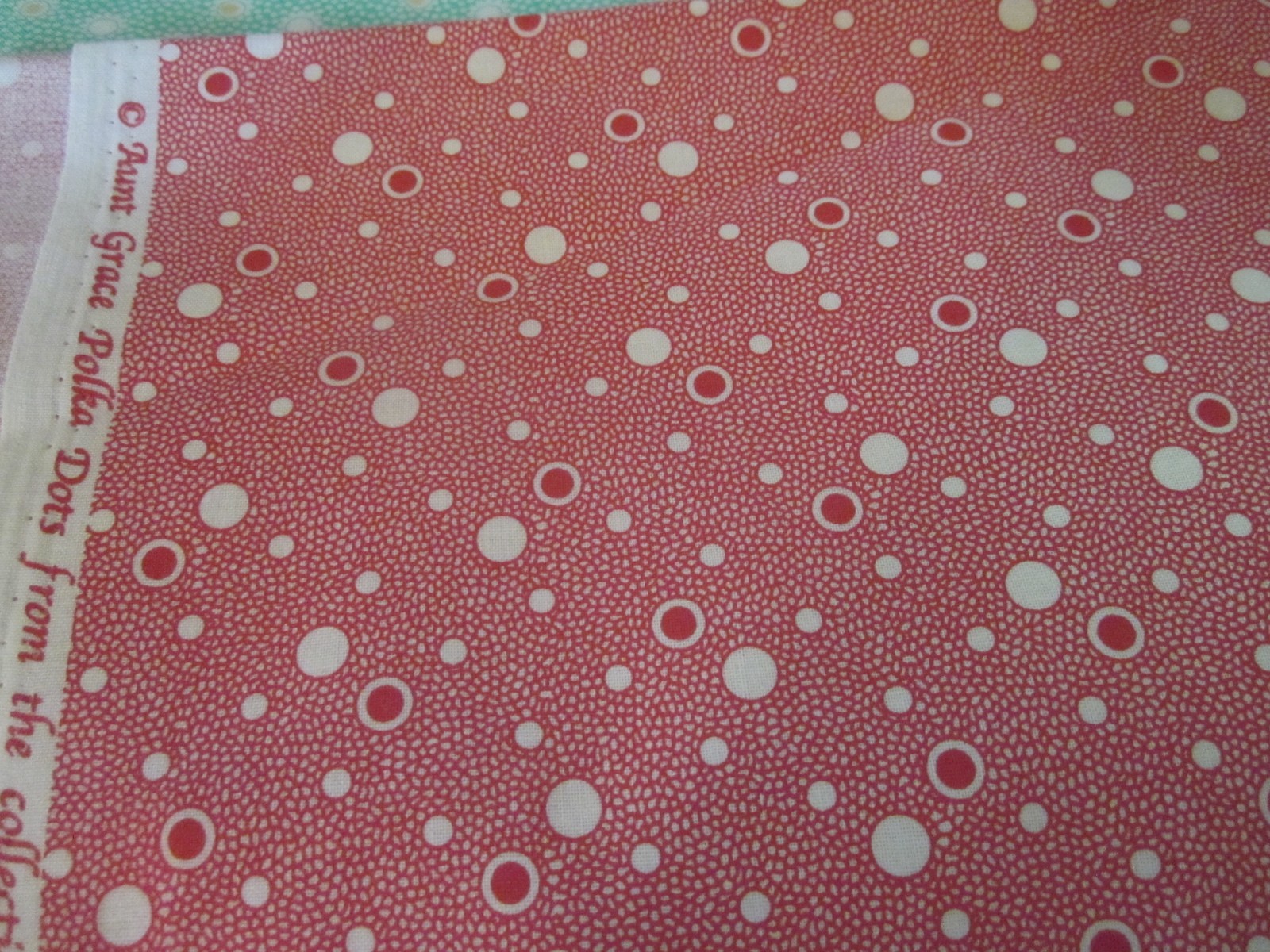 F7421, Aunt Grace, 1930’s reproductions, your choice, POLKA DOTS,