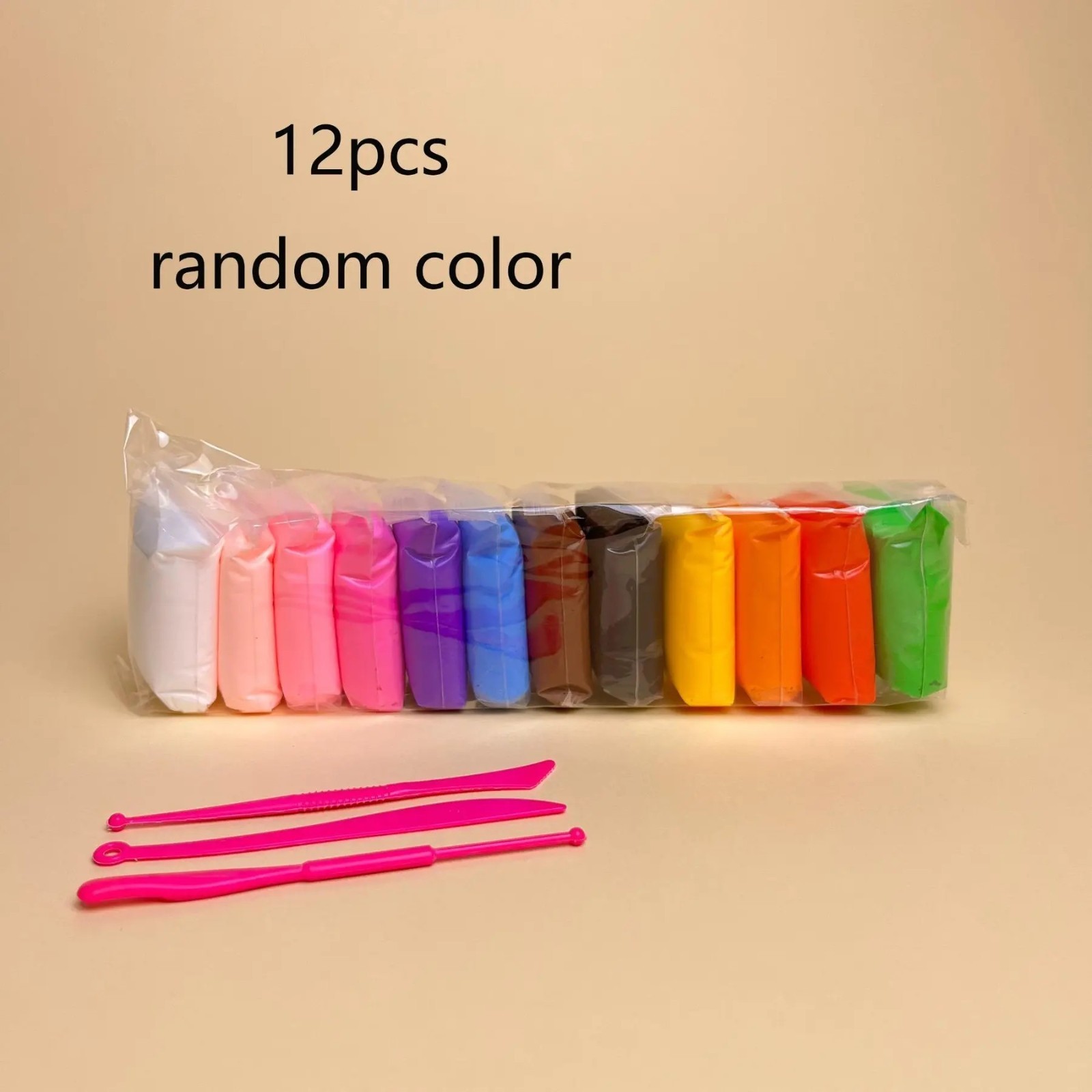 Multicolored Magic Clay Nature Color DIY Air Dry Clay with Tools as Best Present
