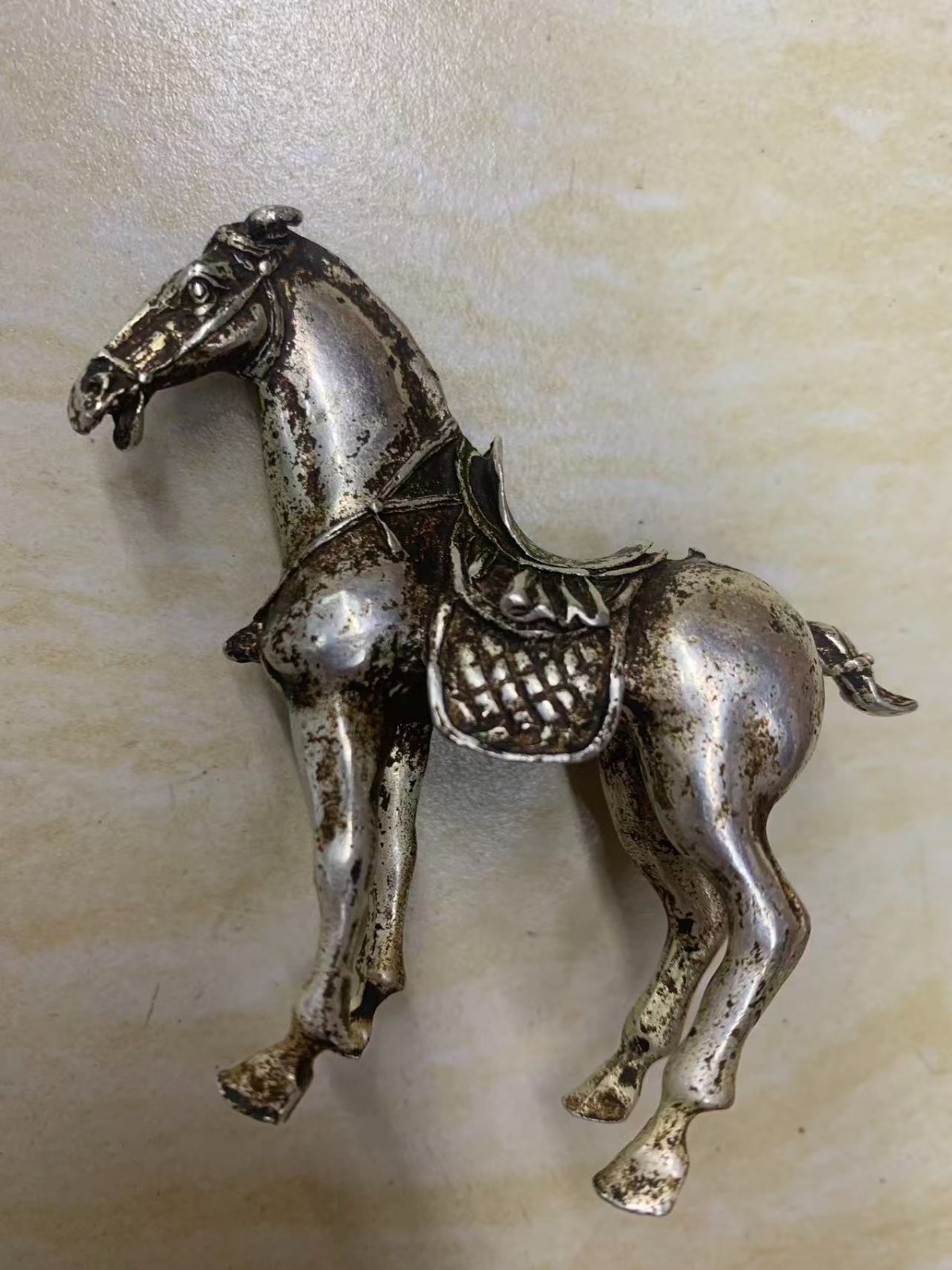 Wonderful Hand Made Chinese Silver *Horse* Statue
