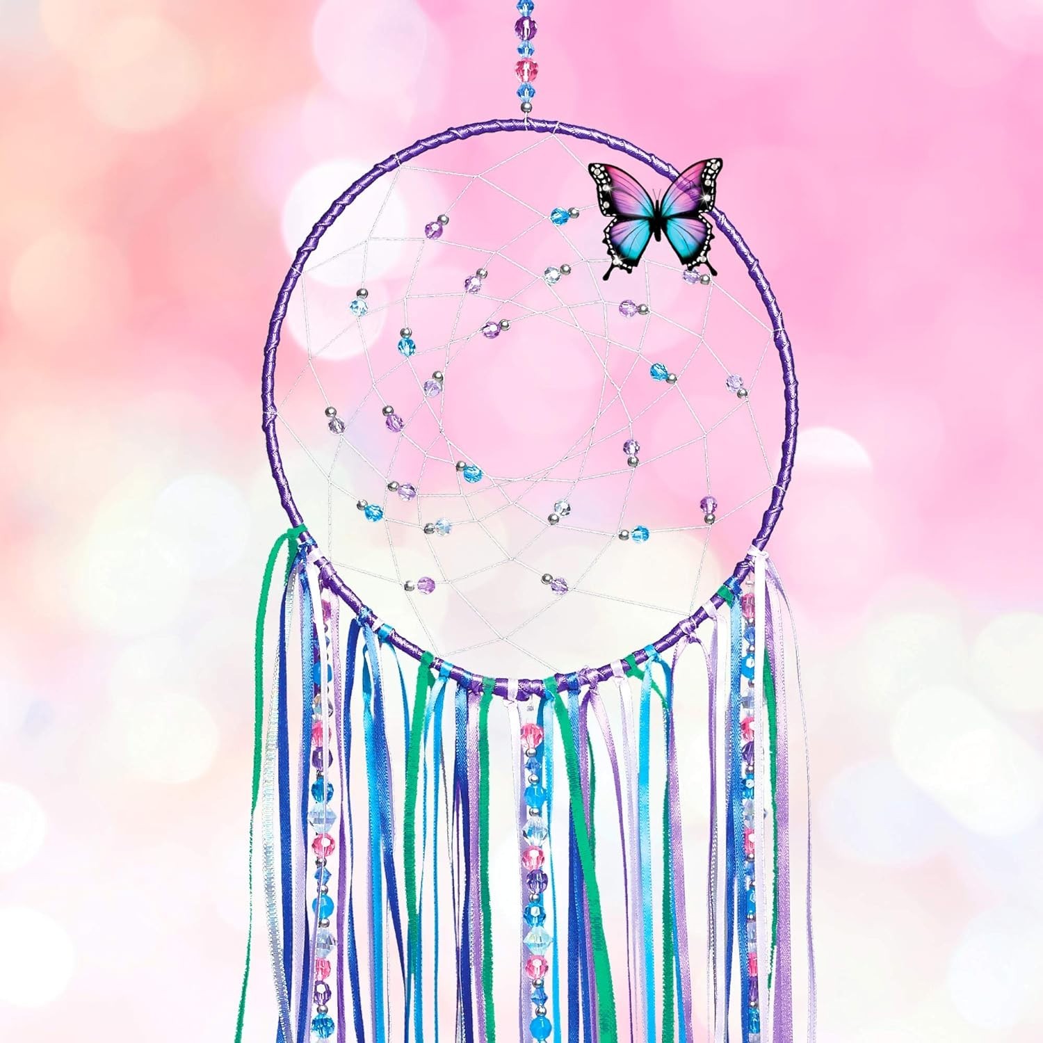 DIY Butterfly Dreamcatcher Kit – Enhance Creativity & Motor Skills for Ages 8+