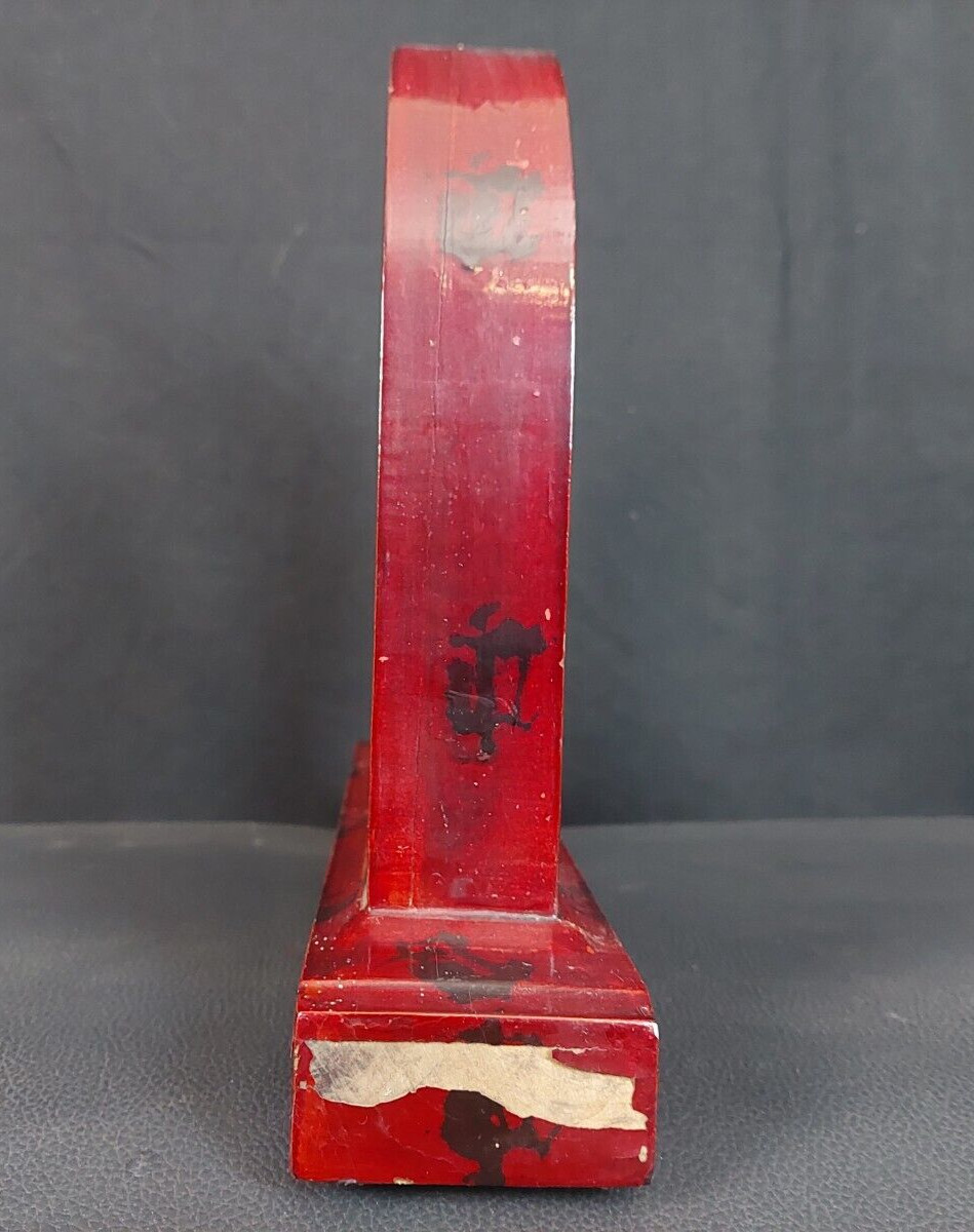 VINTAGE CHINESE SAN YOU DIORAMA CORK CARVING GLASS CASE PAGODA TREES & CRANES