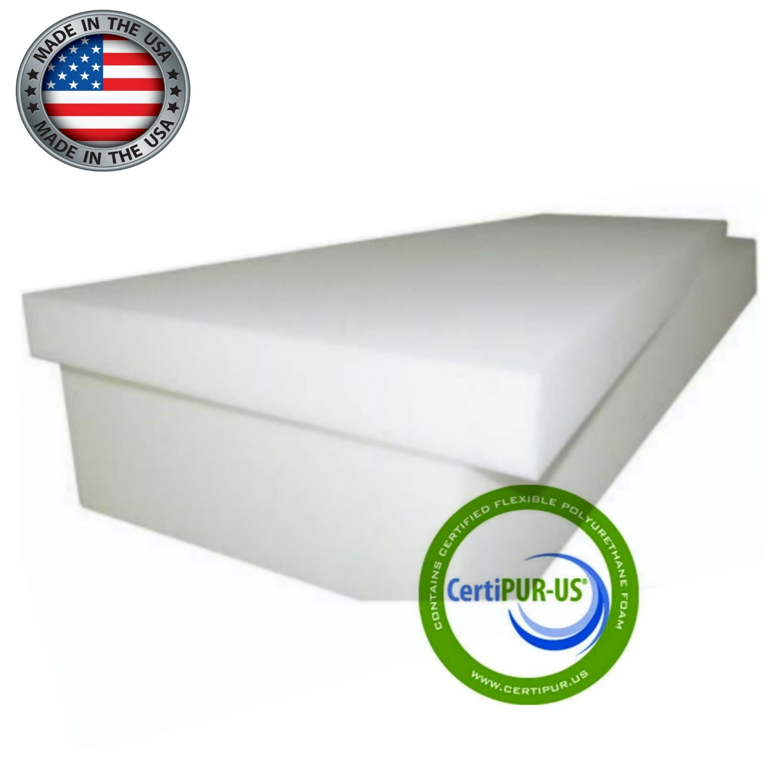 FOAM SEAT CUSHION (MEDIUM FIRM) 3″x30″x80″ 36ILD UPHOLSTERY FOAM SHEET