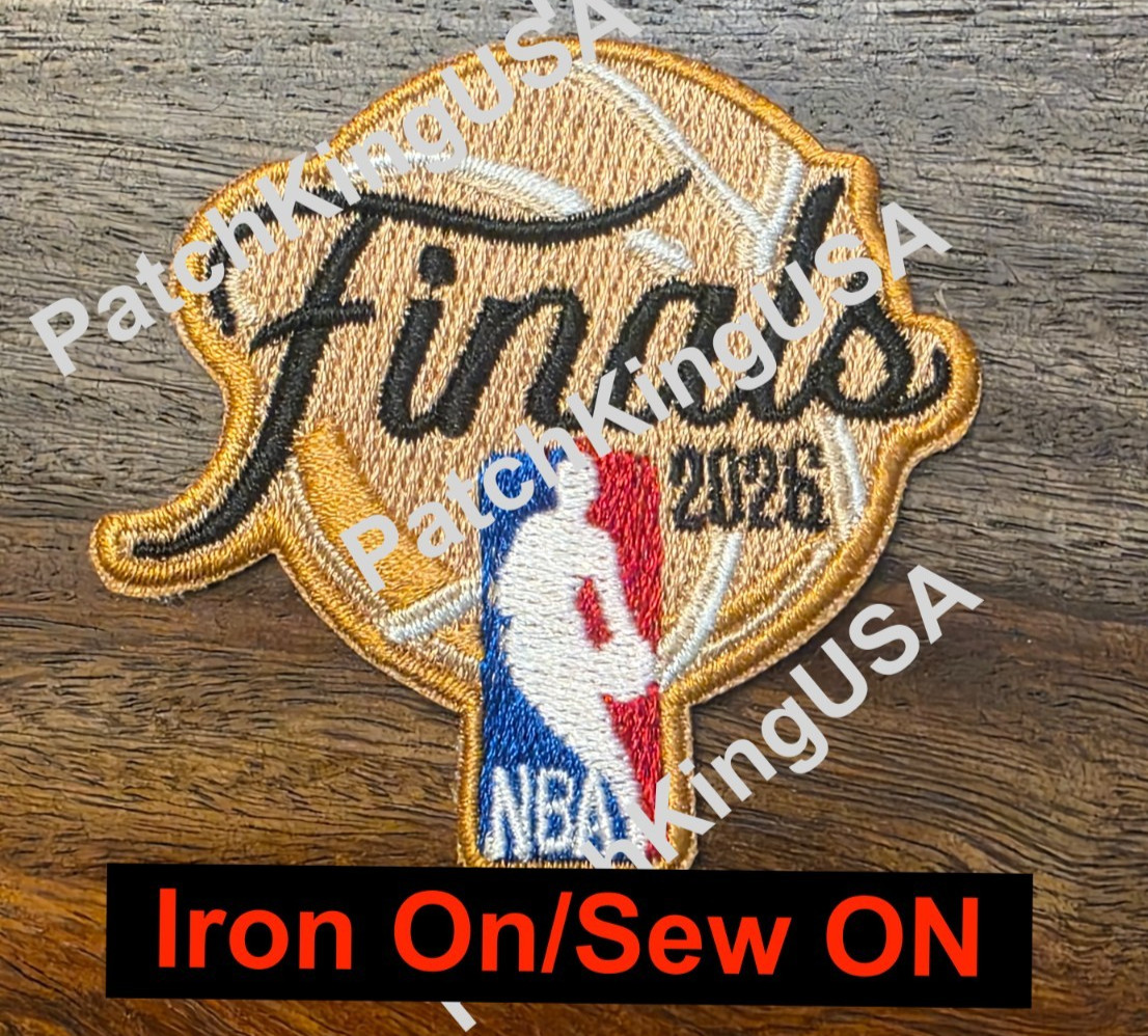 2026 NBA Finals Patch Knicks Spurs Commemorative Basketball Jersey Patch