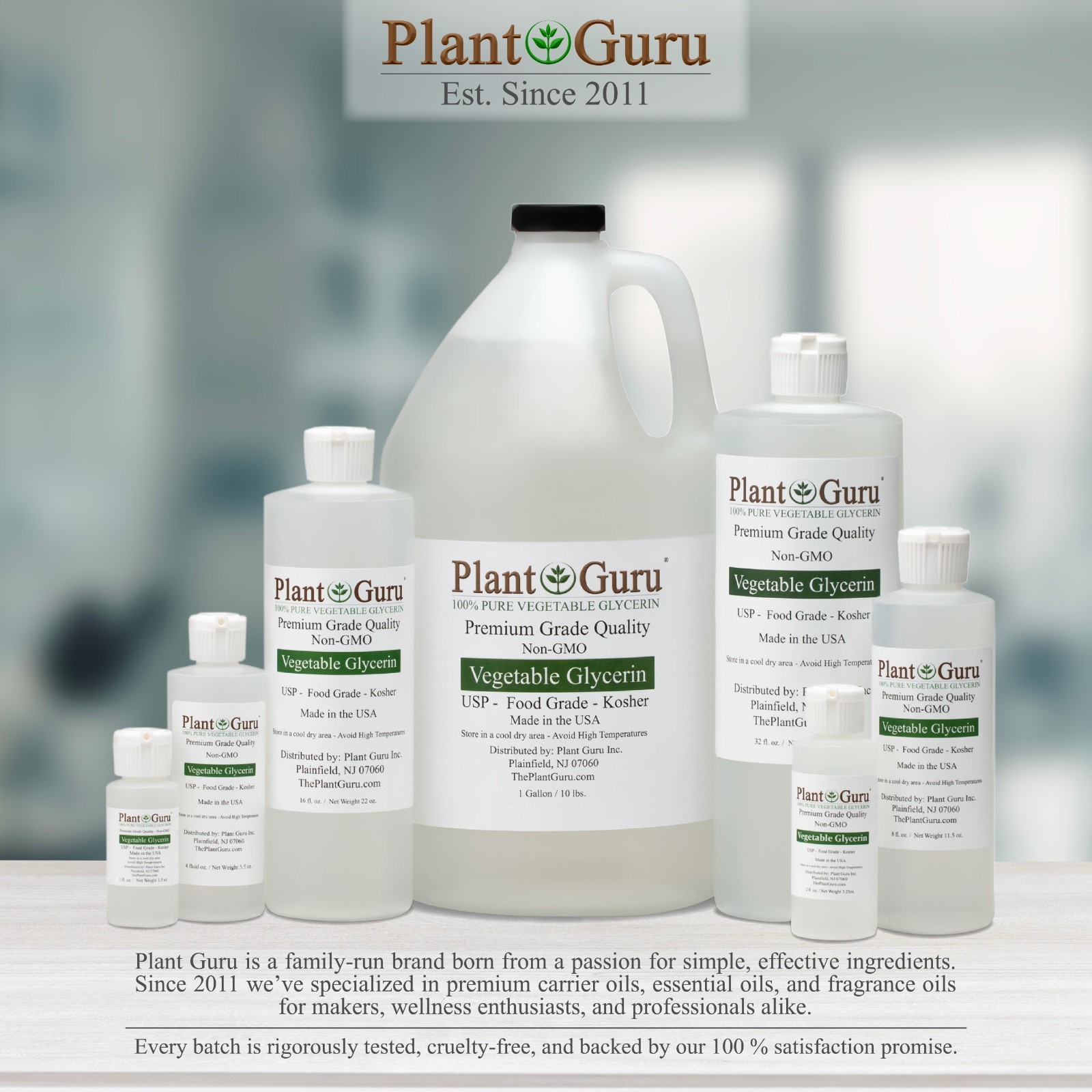 Vegetable Glycerin 64 oz. USP 99.9 % Pure Food Grade VG PG Bulk 1/2 Gallon