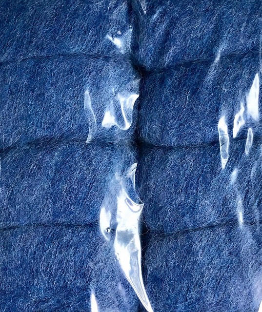 Bremont Joana Brushed Alpaca Yarn. Worsted Weight. Cornflower Blue