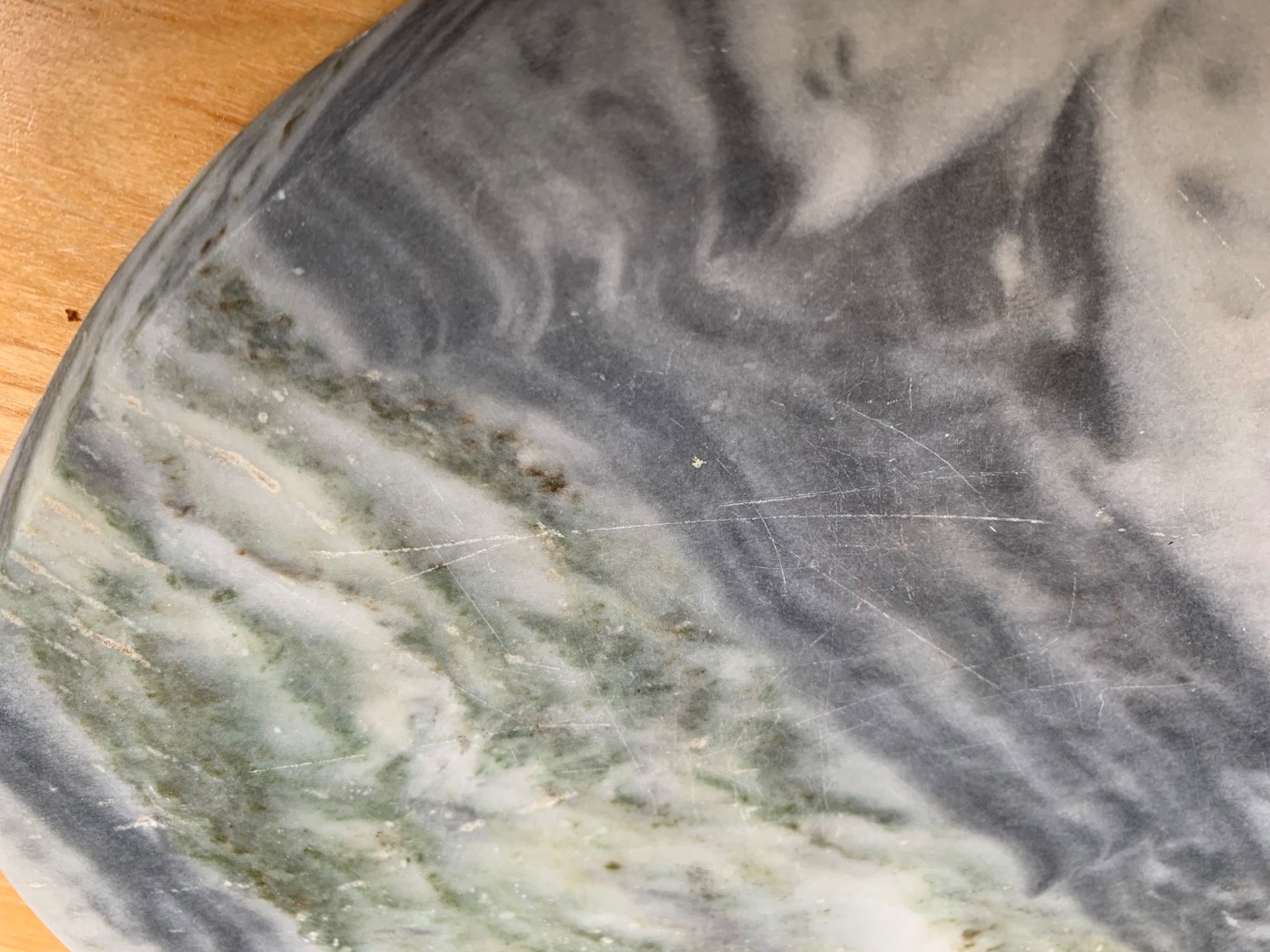 Dali Dream Stone Chinese Natural Marble Dream Stone Tea tray Vintage hand made
