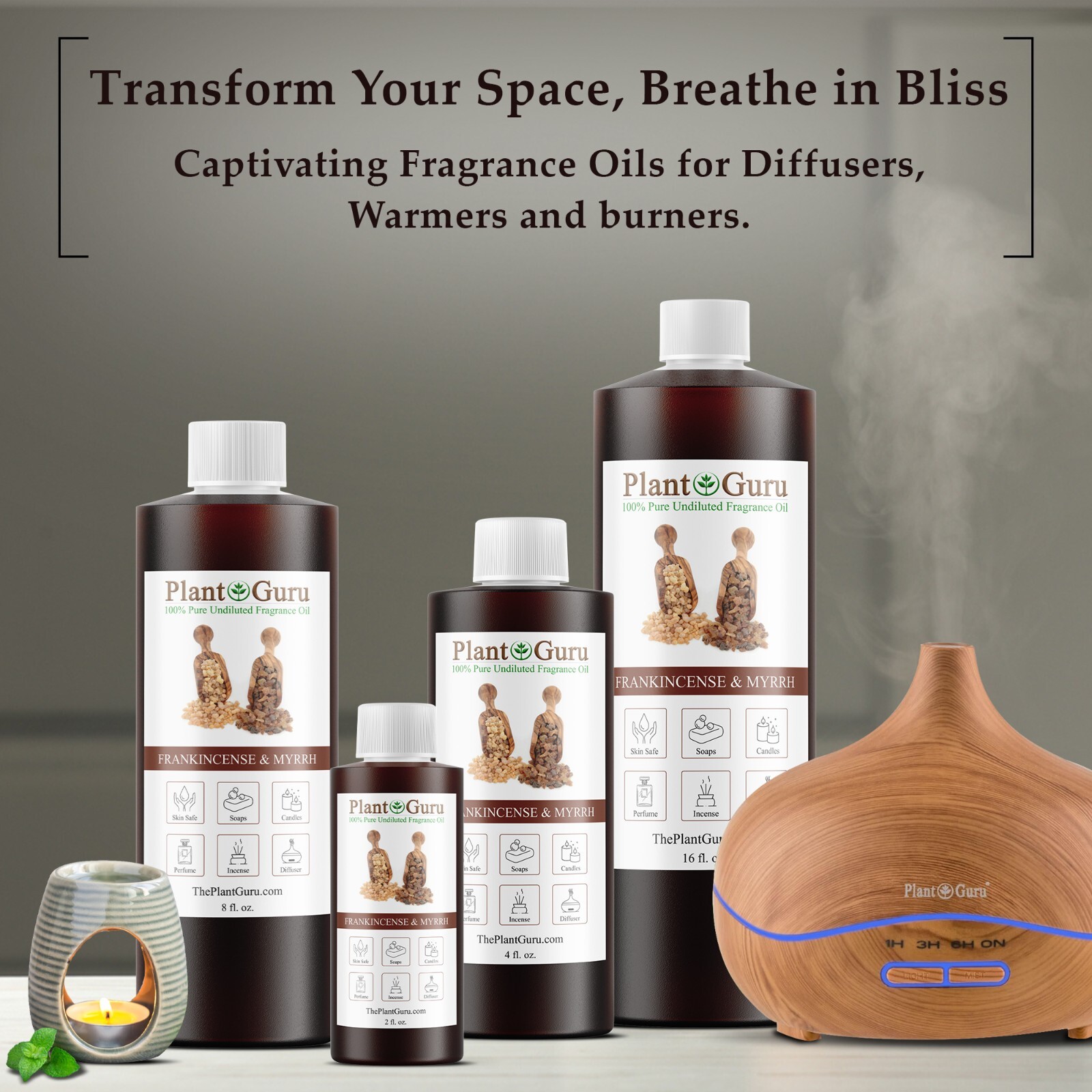 Frankincense and Myrrh Fragrance Oil For Candle, Soap Making, Diffuser, Burners.