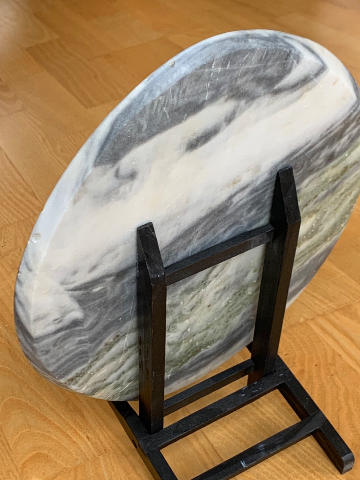 Dali Dream Stone Chinese Natural Marble Dream Stone Tea tray Vintage hand made