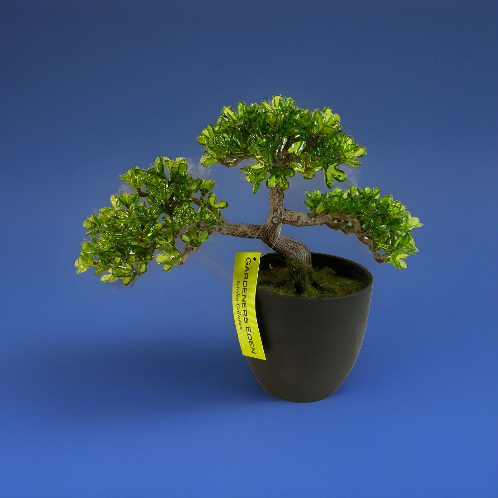 Bonsai Tree Jade Asian In Pot Table Accent 9.6 X 12” *Plastic* New