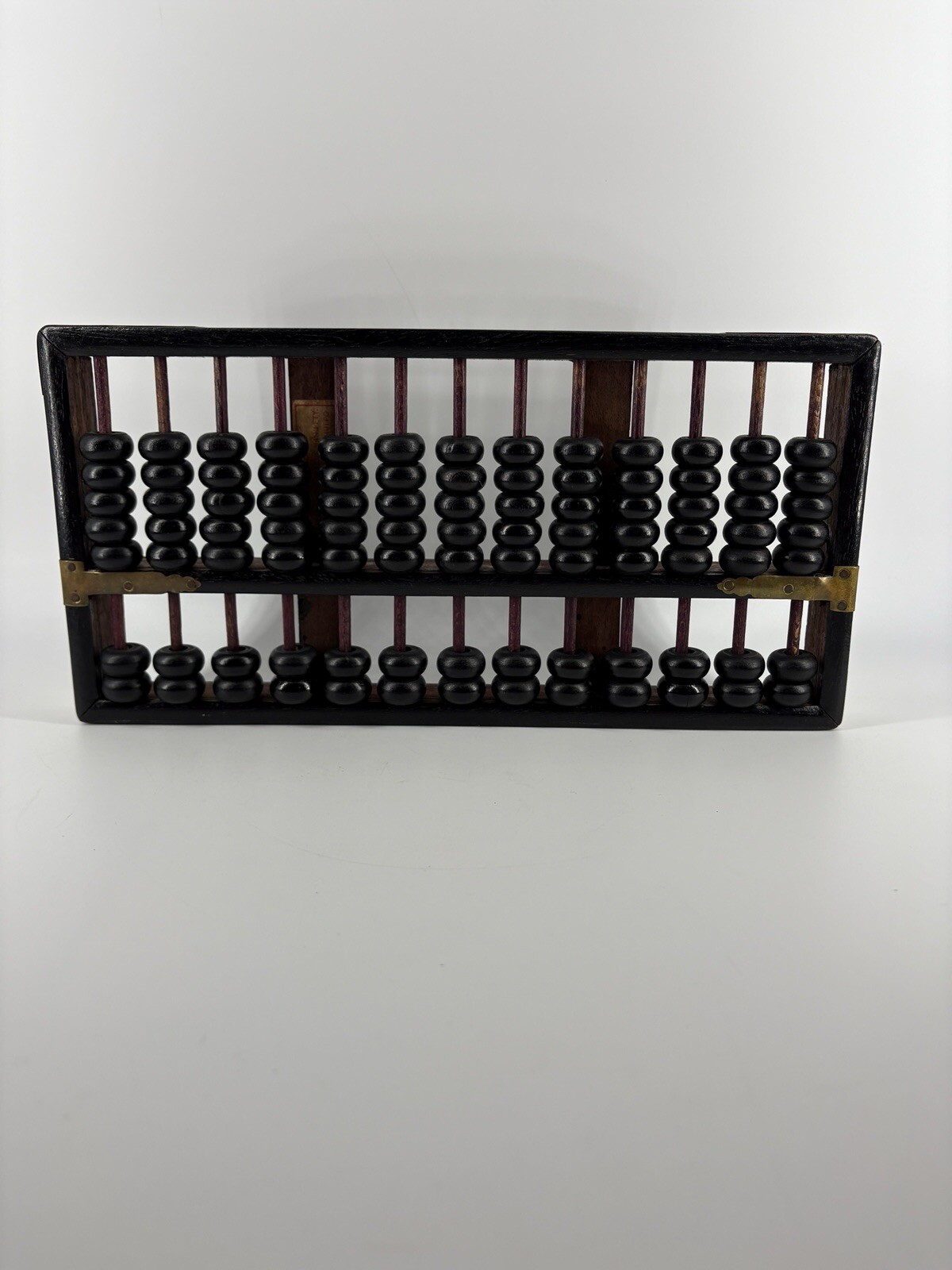 Vintage Wang Hing Abacus. Brass accents. Lovely vintage condition