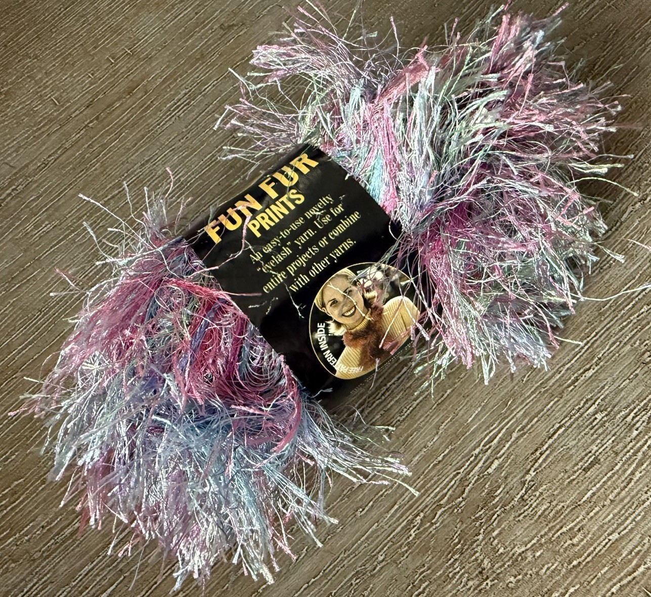 Yarn – Lion Brand FUN FUR PRINTS Yarn #208 TROPICAL 1.5oz/57yds NeW VISIT STORE!
