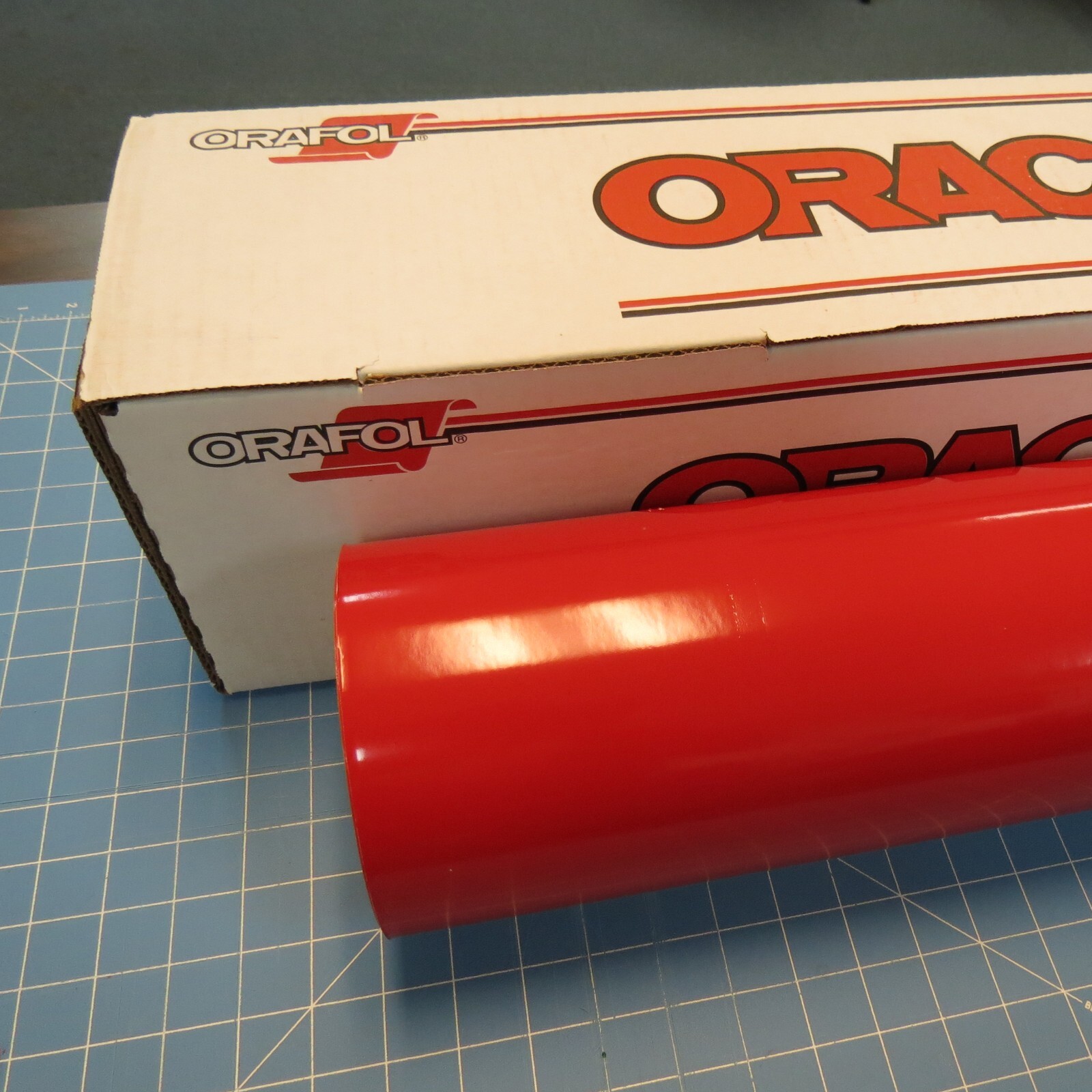 Red Glossy 651 Oracal 24″ x 50′ (ft) Sign Vinyl for Decals Lettering Graphics