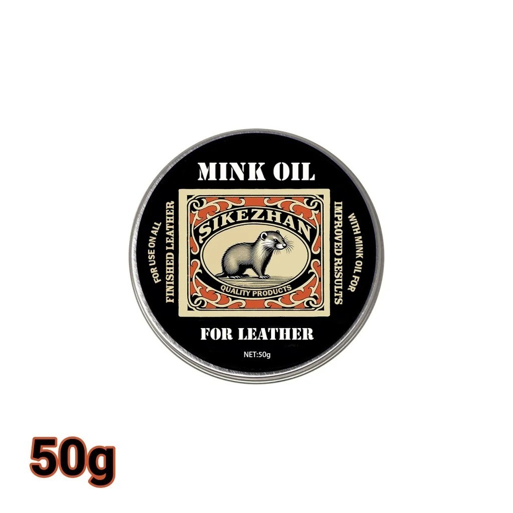Mink Oil Leather Conditioner Balm Natural Odorless Cream for Shoes Boots Bags So
