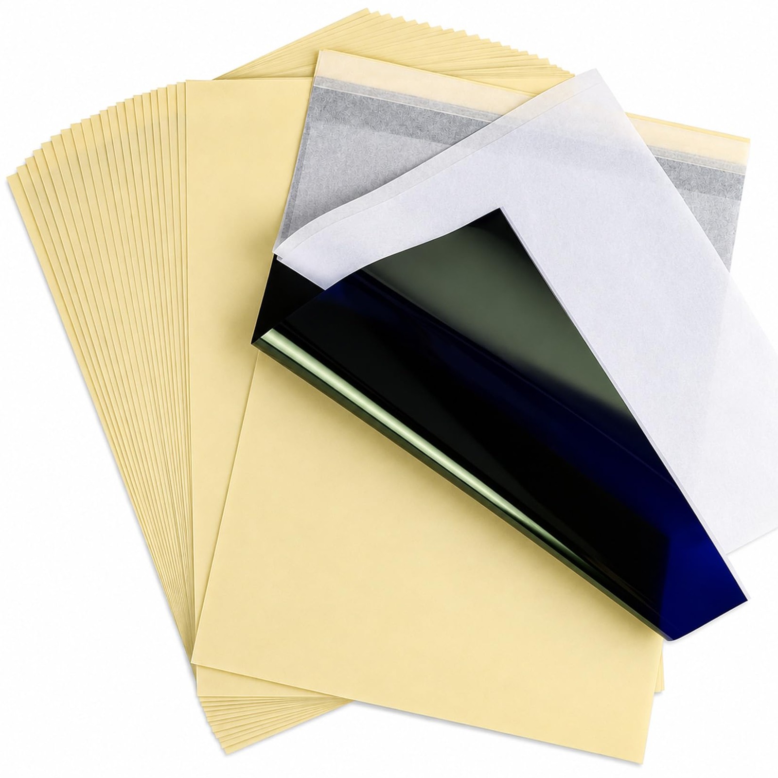 Sukh 20 Sheets Tattoo Transfer Paper – Stencil for White 1