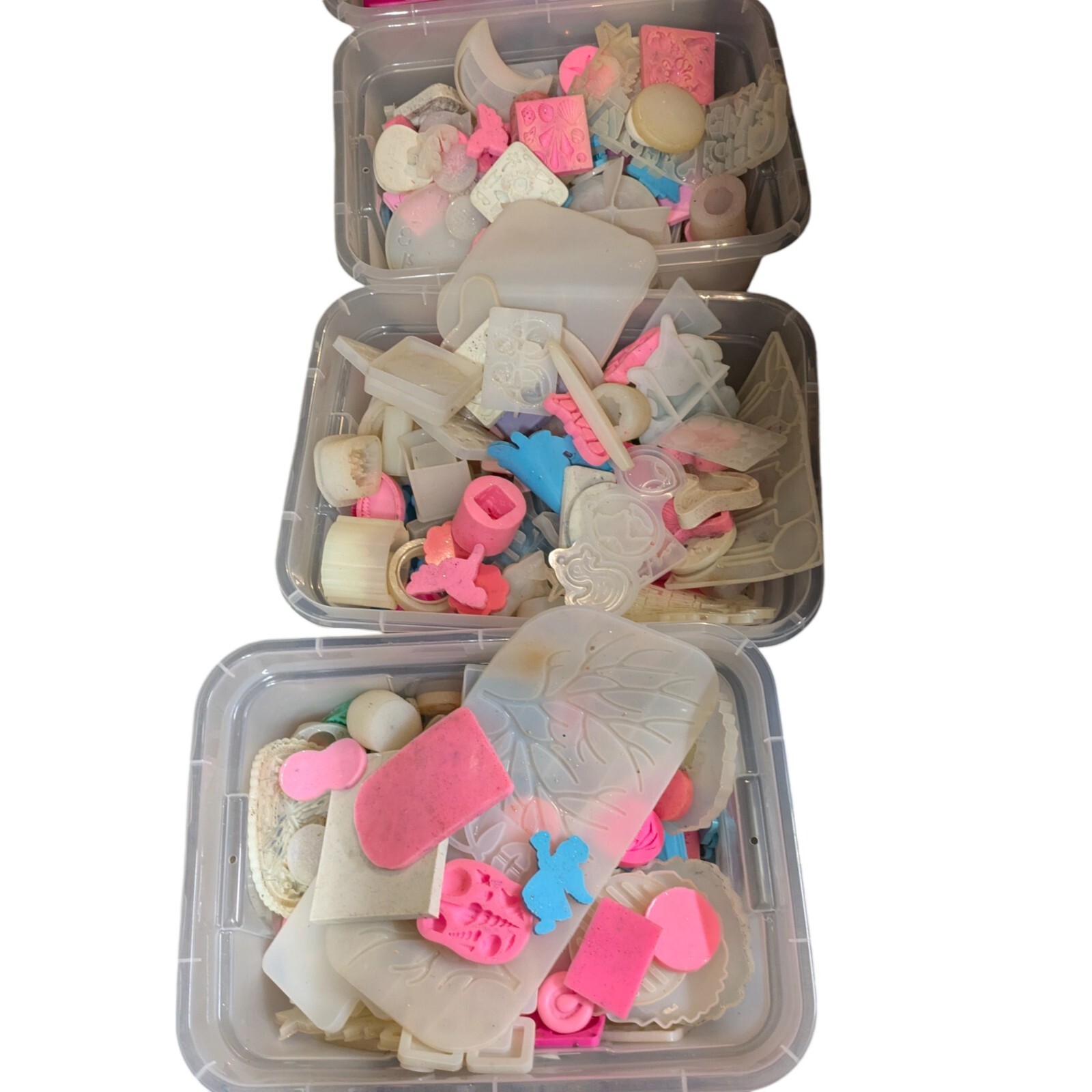 Silicone Molds Mystery Box | Molds for Candles, Resin, Soap | 8+ lbs of Molds |