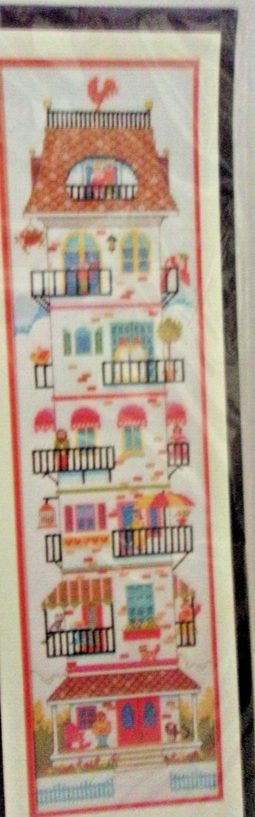 Monarch Horizons Counted Cross Stitch Kit CS 60 The Apartment House 1988