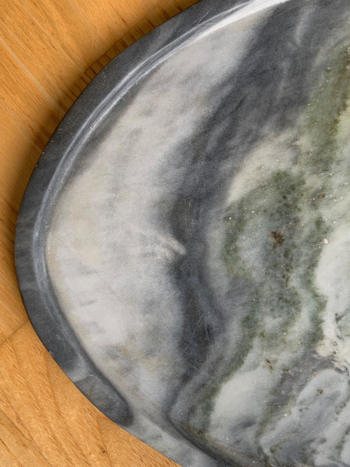 Dali Dream Stone Chinese Natural Marble Dream Stone Tea tray Vintage hand made