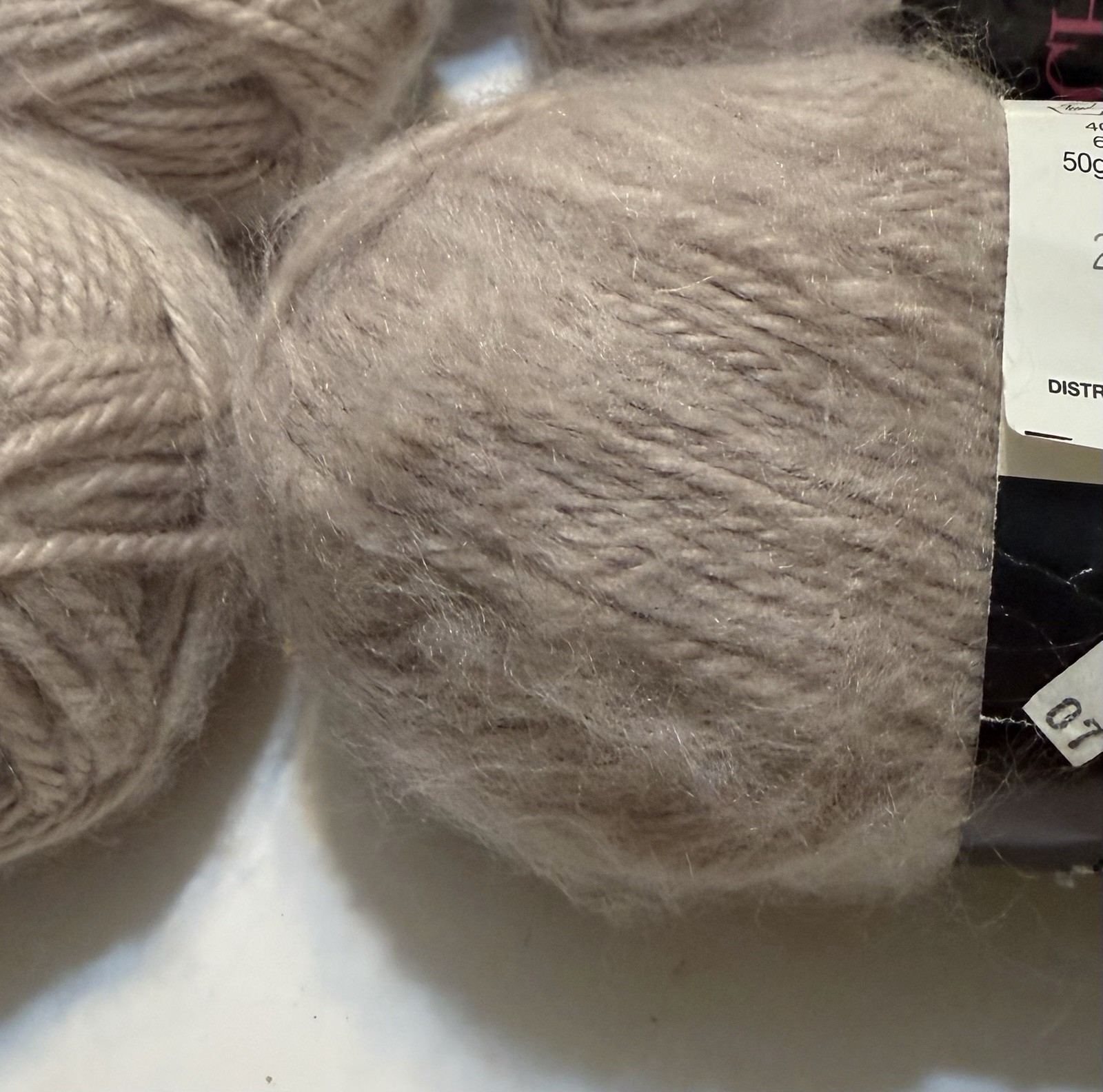 Lot /9 Paton’s Chantal Beige Yarn 40% Acrylic/60%Nylon 2 Different Lots/colors