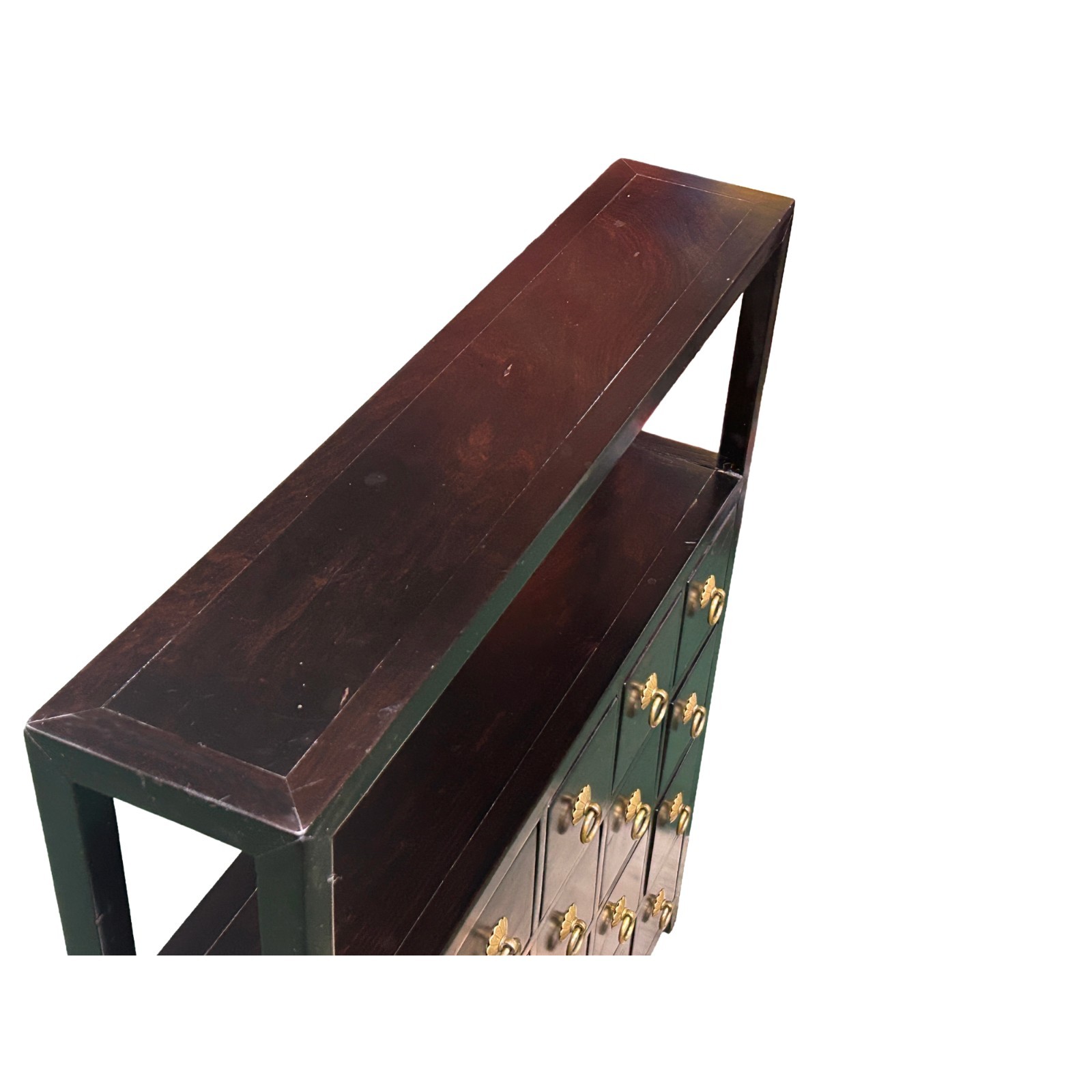 Table Top Chest Open Display Shelf 20 Drawers Apothecary Cabinet ws5008