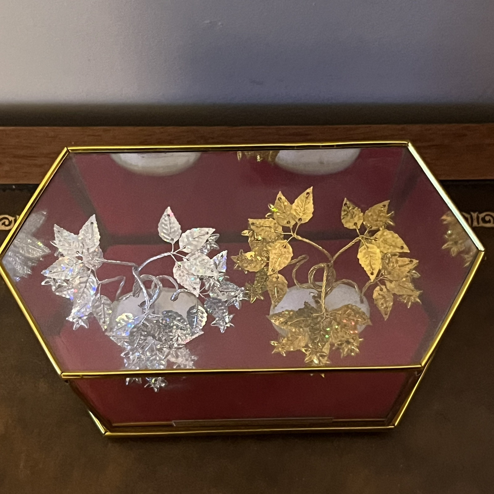 Vintage Encased Fortune Tree